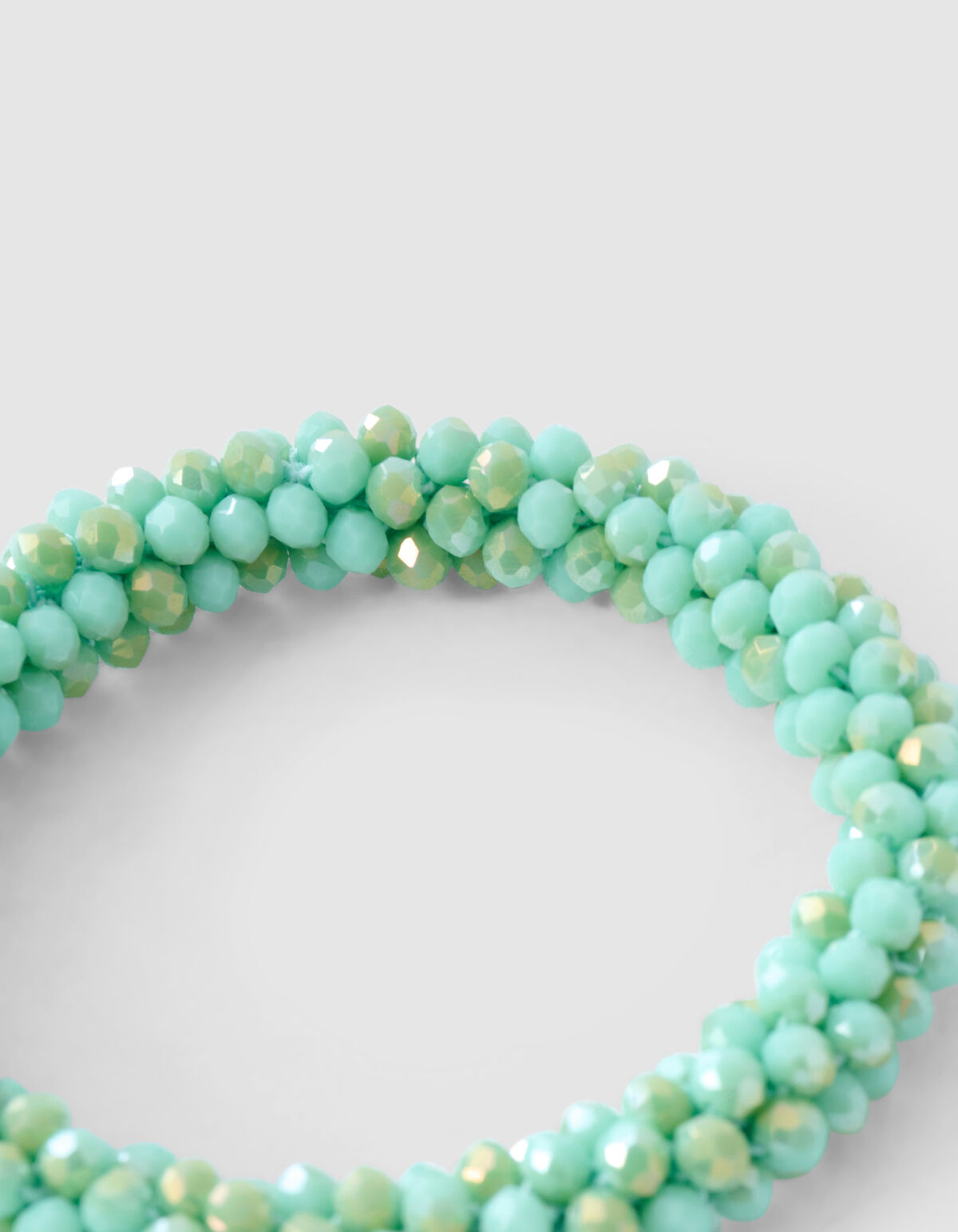 Beaded Armband Groen SHOEBY ACCESSOIRES