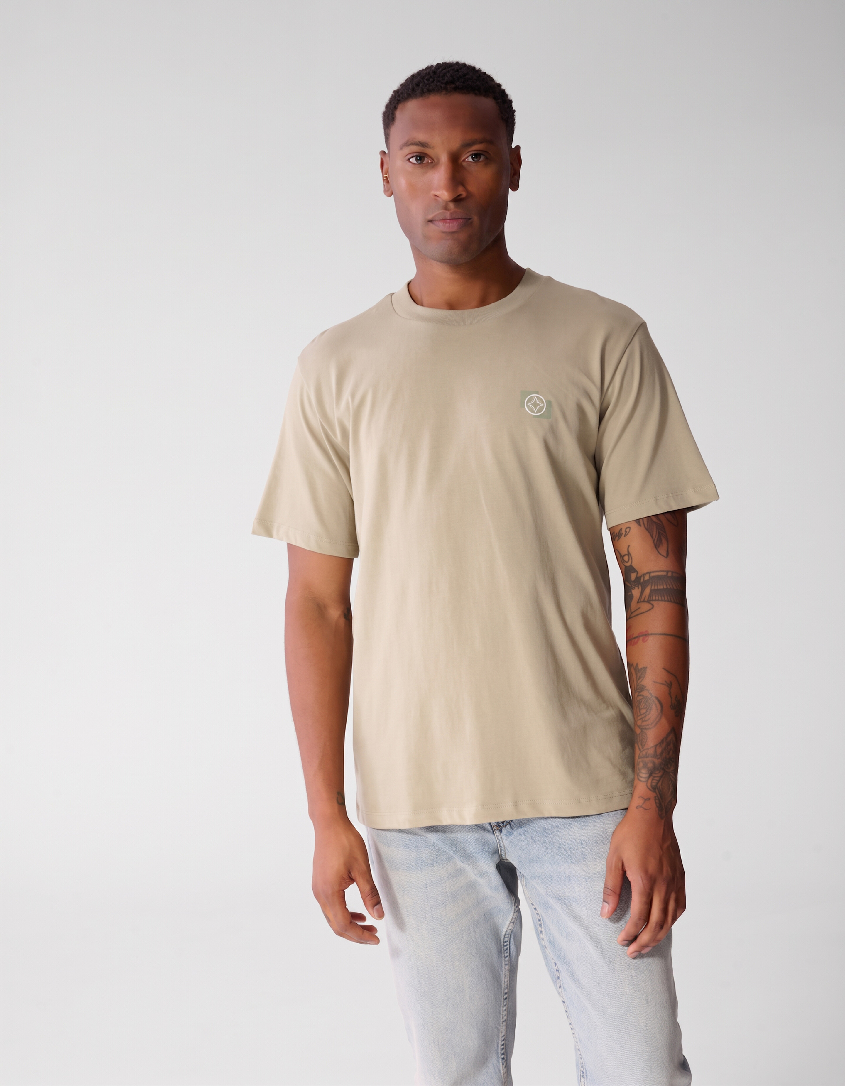 Artwork T-shirt Beige SHOEBY MEN