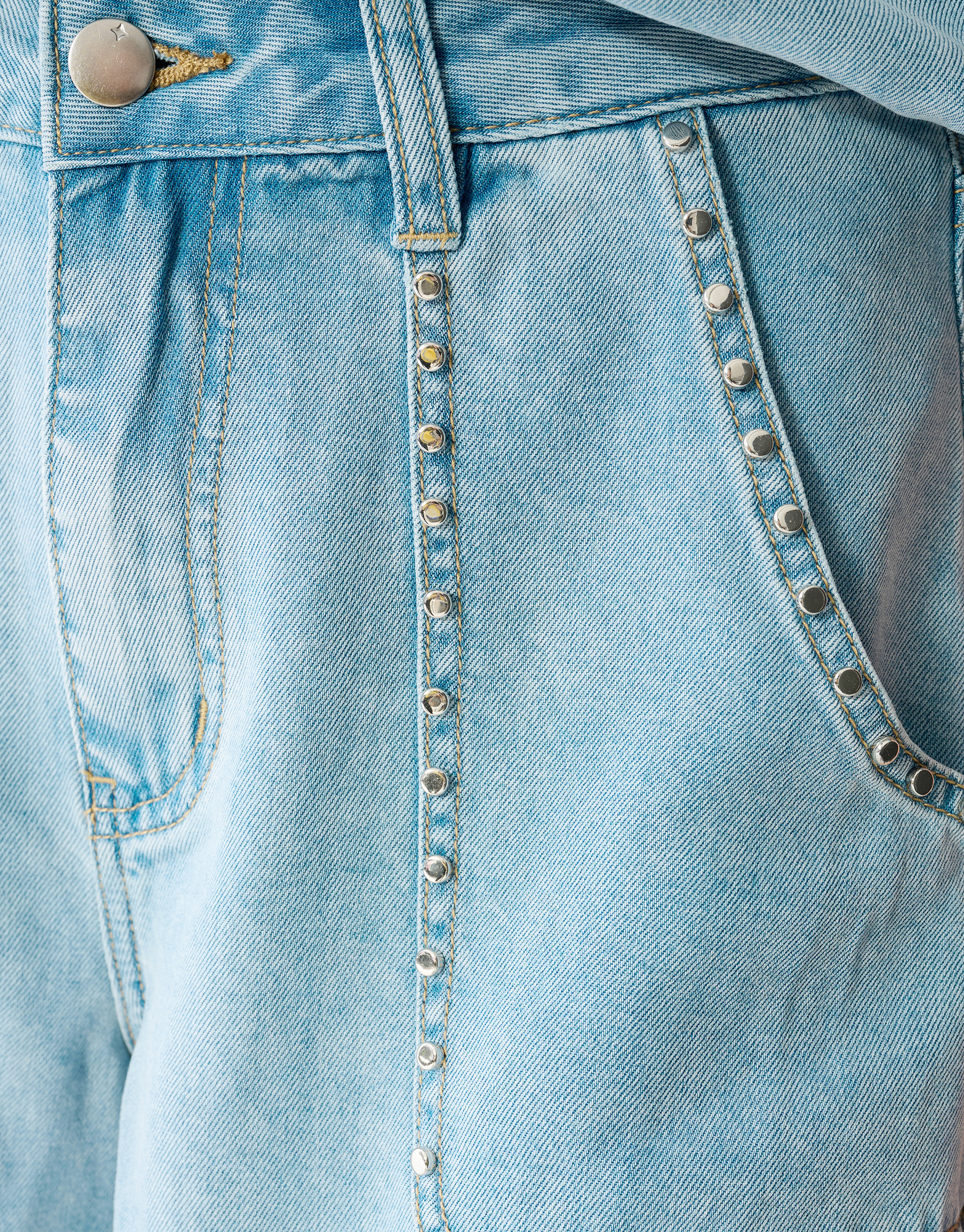 Denim Studs Short Bleached SHOEBY WOMEN