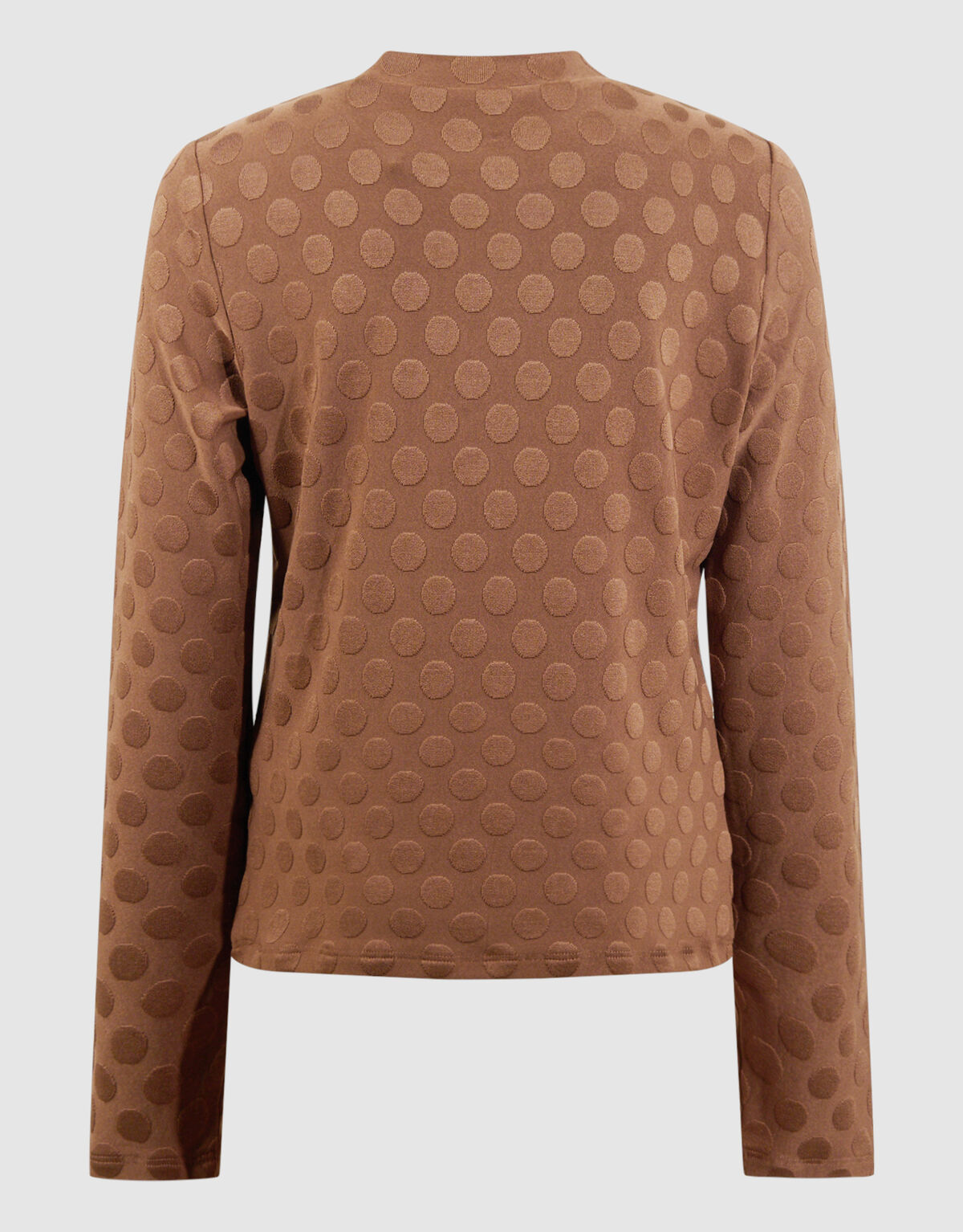 Polkadot Longsleeve Top Bruin SHOEBY GIRLS