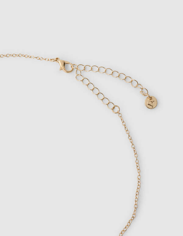 Love Charm Ketting Goud SHOEBY ACCESSOIRES