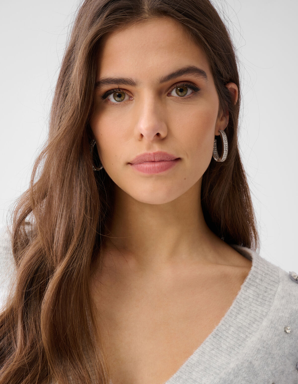 Strass Vest Grijs SHOEBY WOMEN