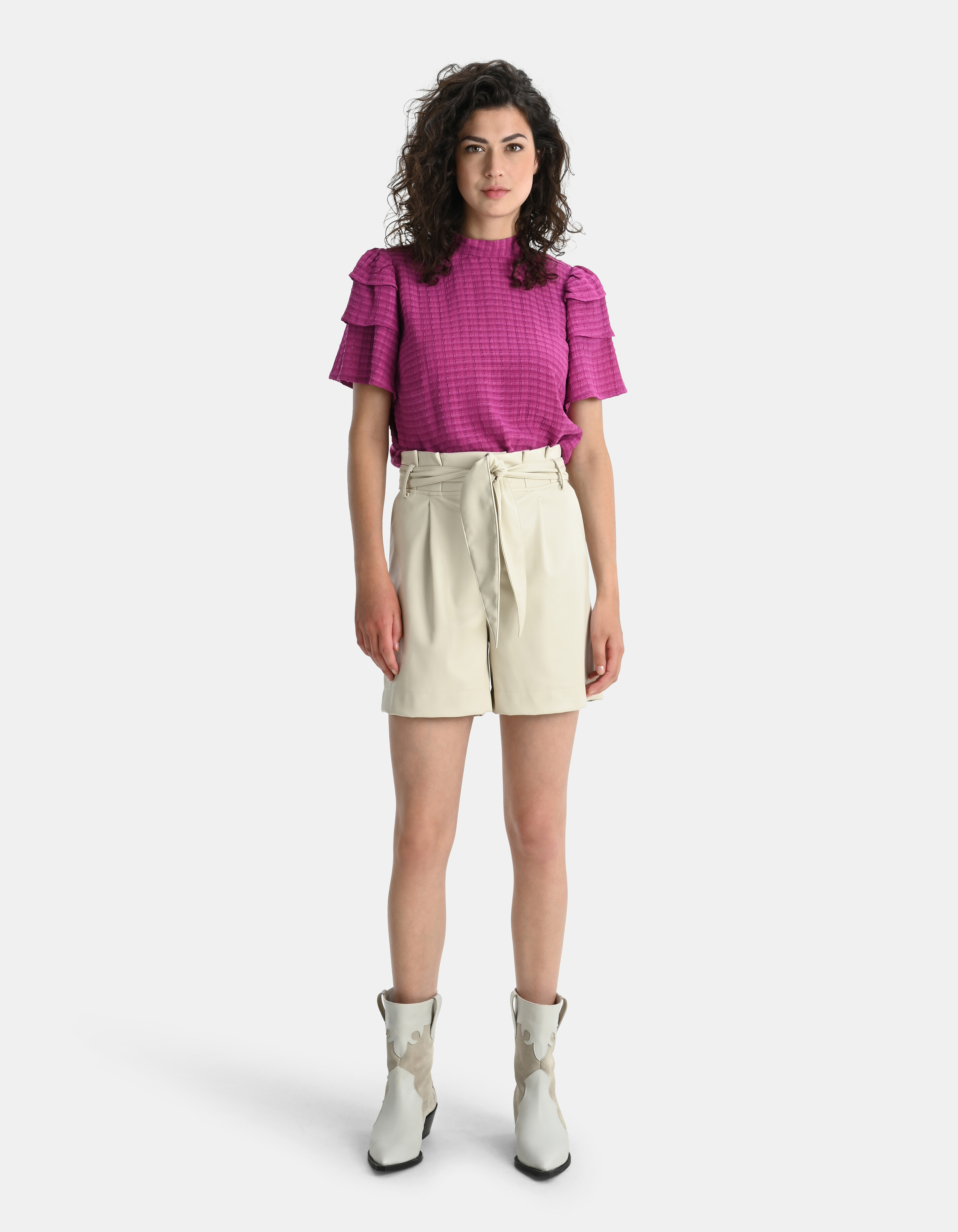 Coco Vinn Top Paars SHOEBY WOMEN