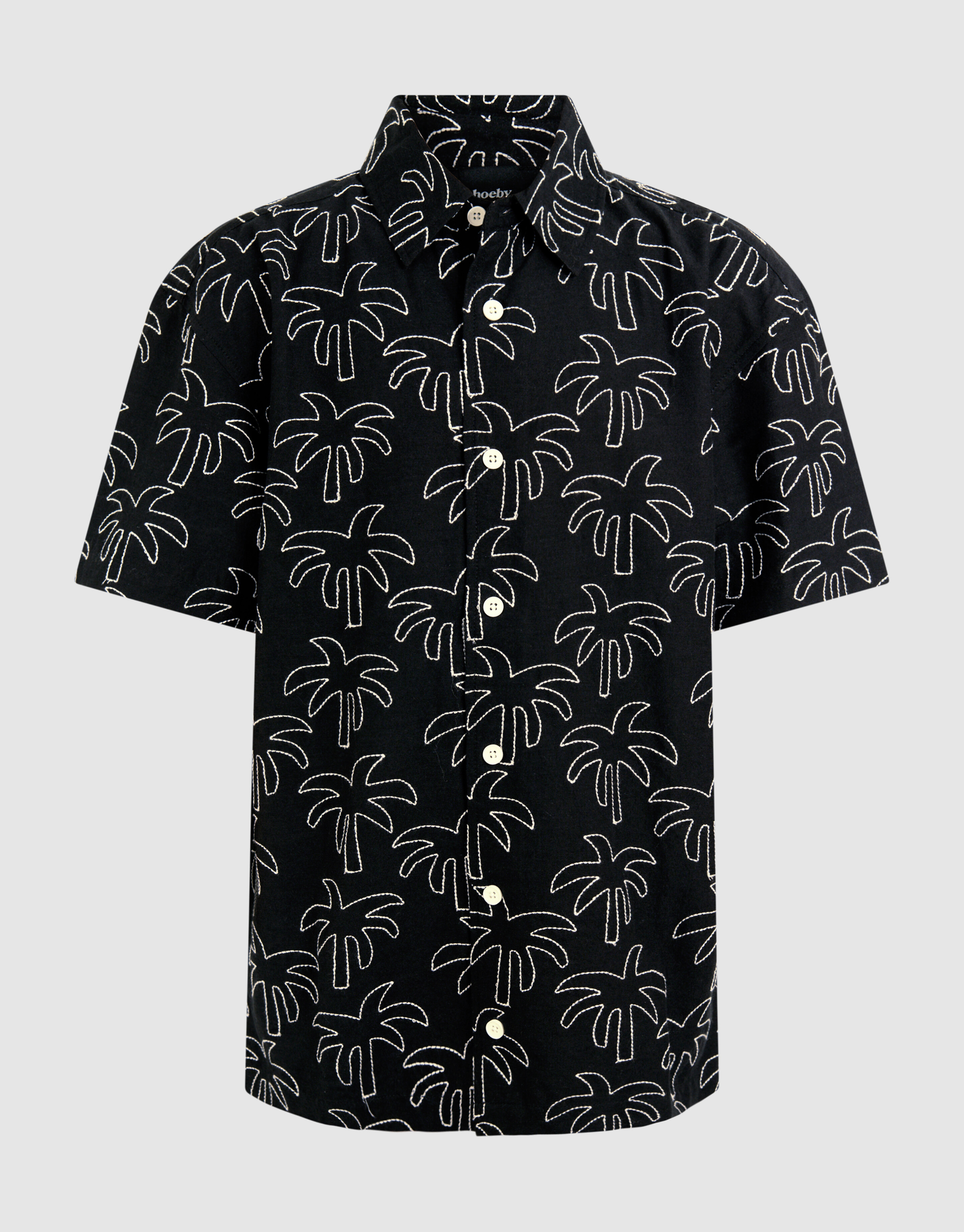 Palm Shirt Zwart SHOEBY BOYS