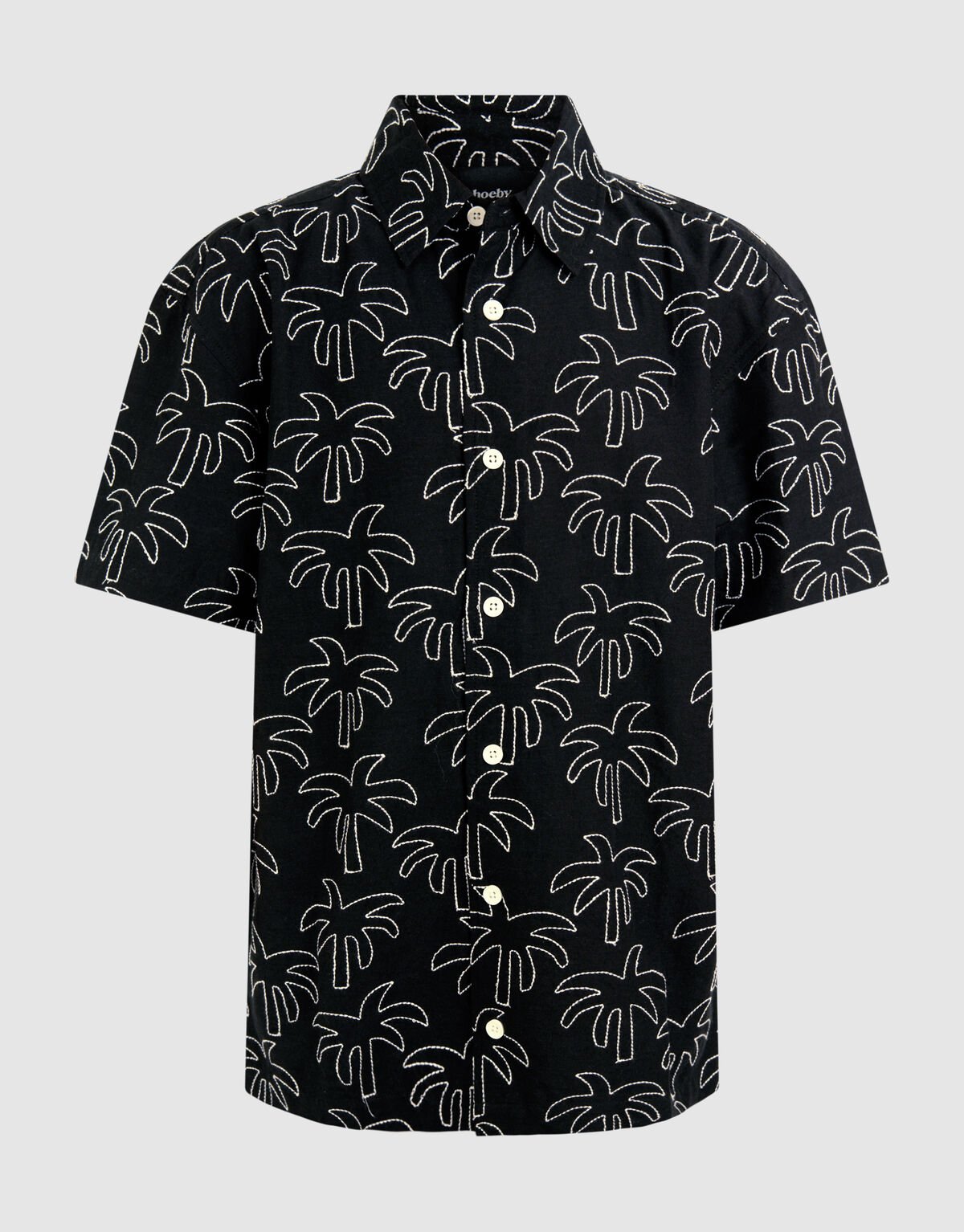 Palm Shirt Zwart SHOEBY BOYS