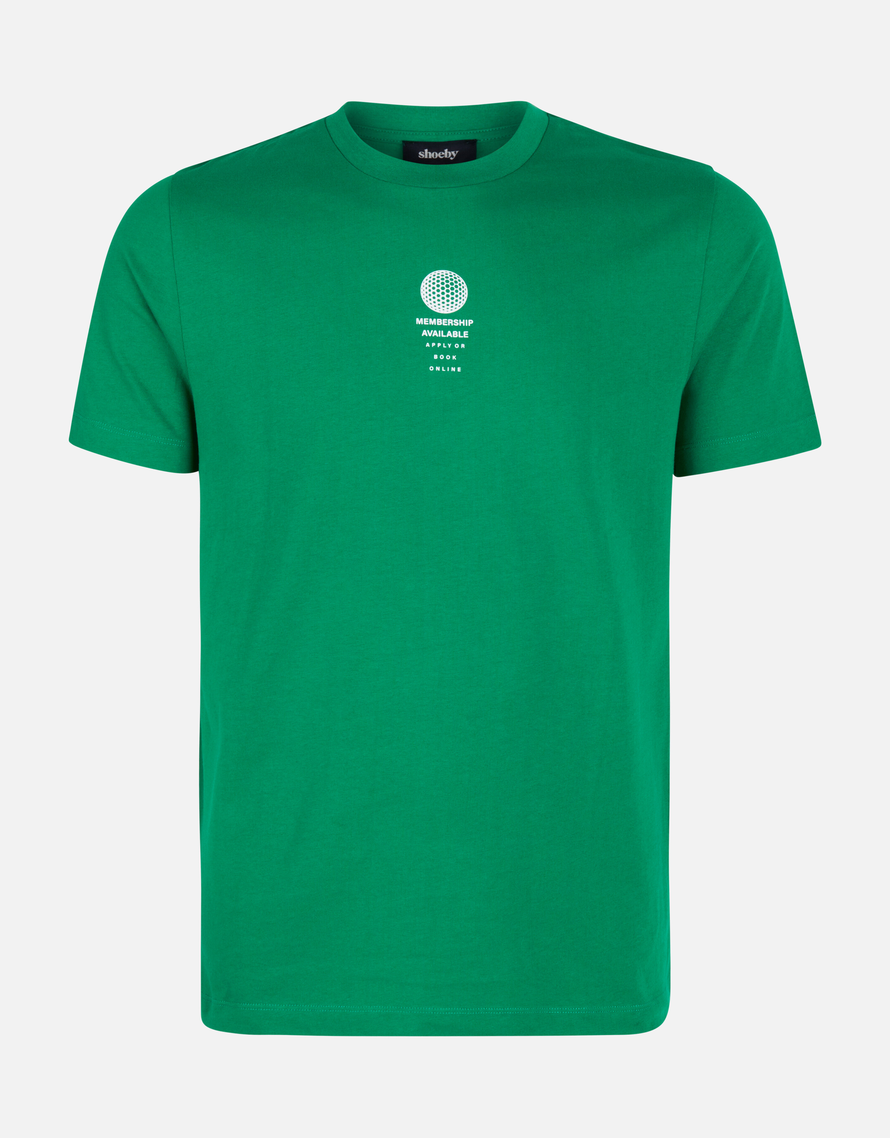 Regular Fit T-shirt Groen SHOEBY MEN