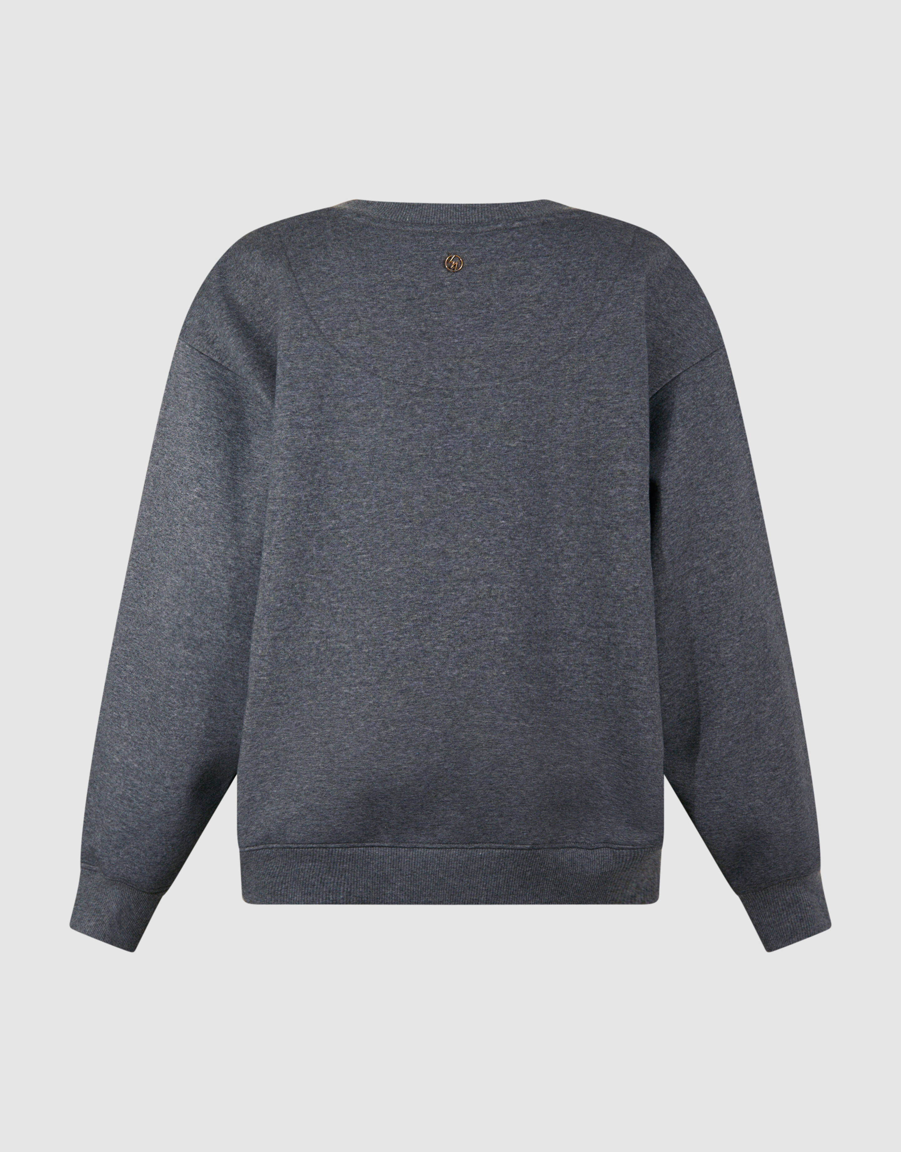 Oversized V-hals Sweater Donkergrijs By Lonneke SHOEBY WOMEN