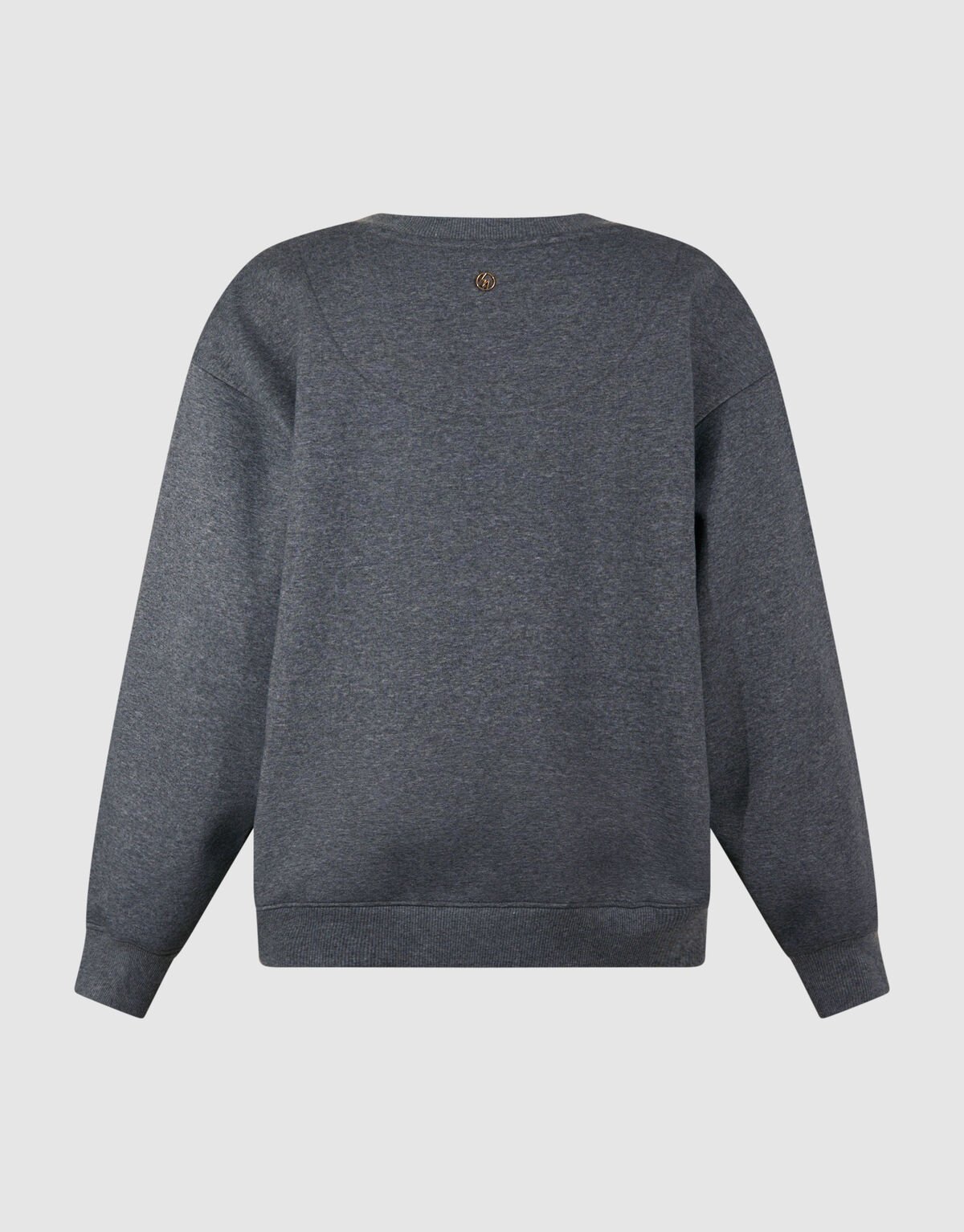 Oversized V-hals Sweater Donkergrijs By Lonneke SHOEBY WOMEN
