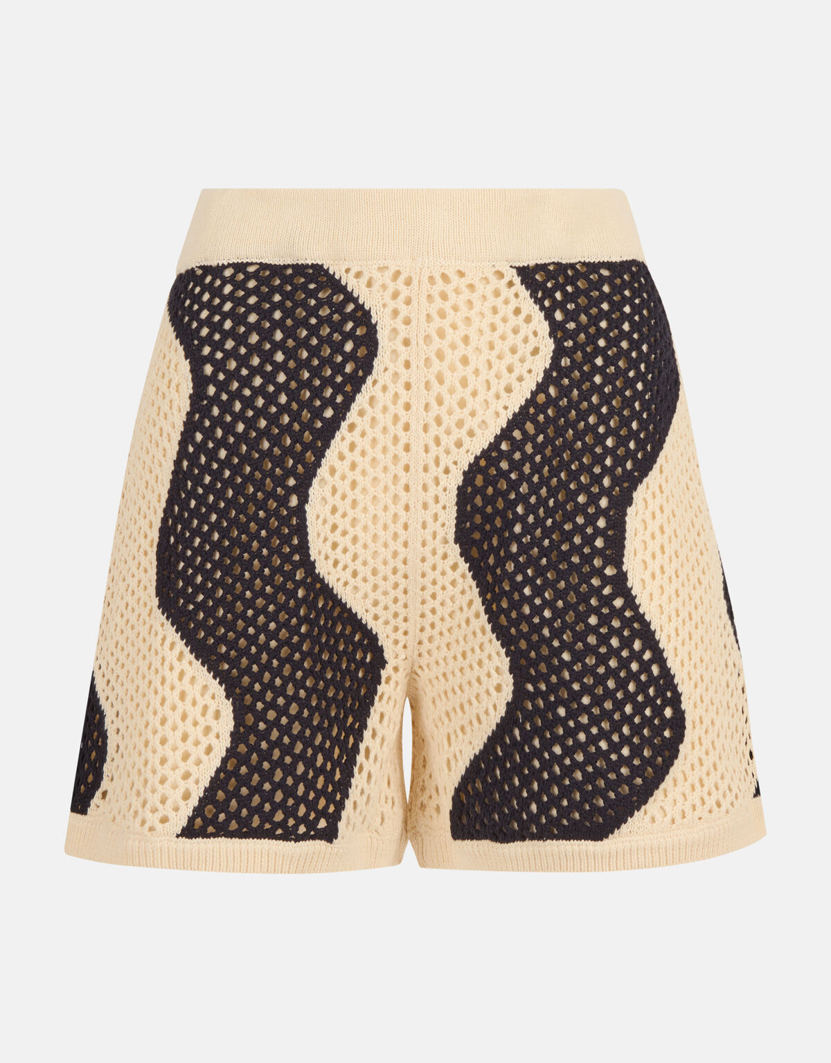 Crochet Short Gebroken Wit SHOEBY WOMEN