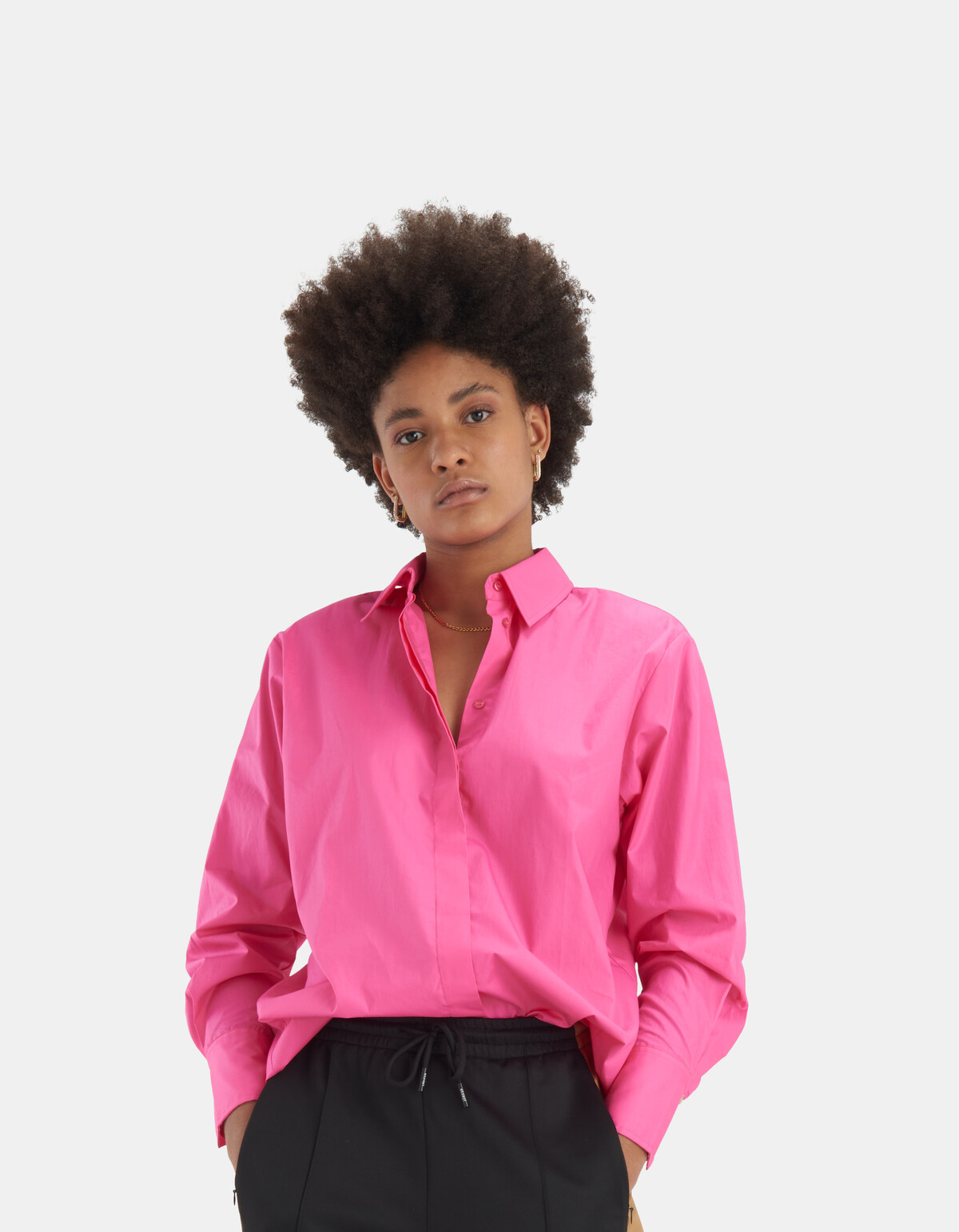 Lea Poplin Blouse