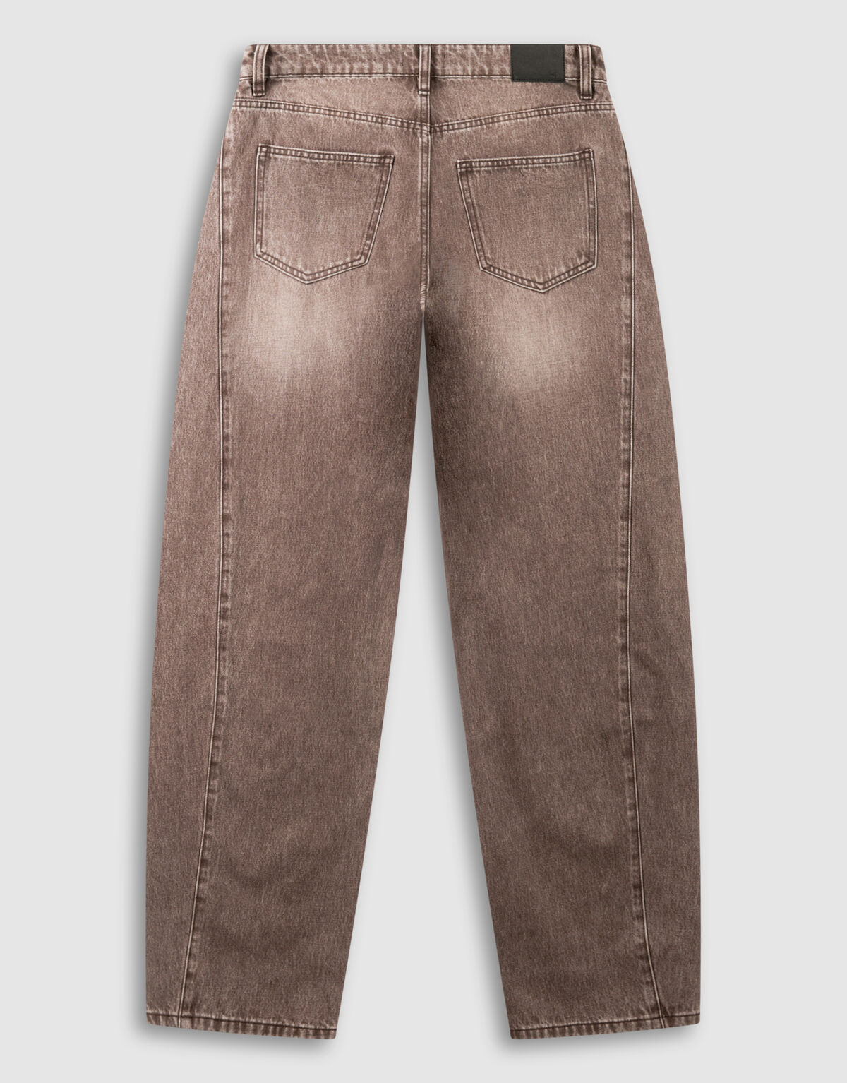 Barrel Fit Jeans Bruin SHOEBY WOMEN