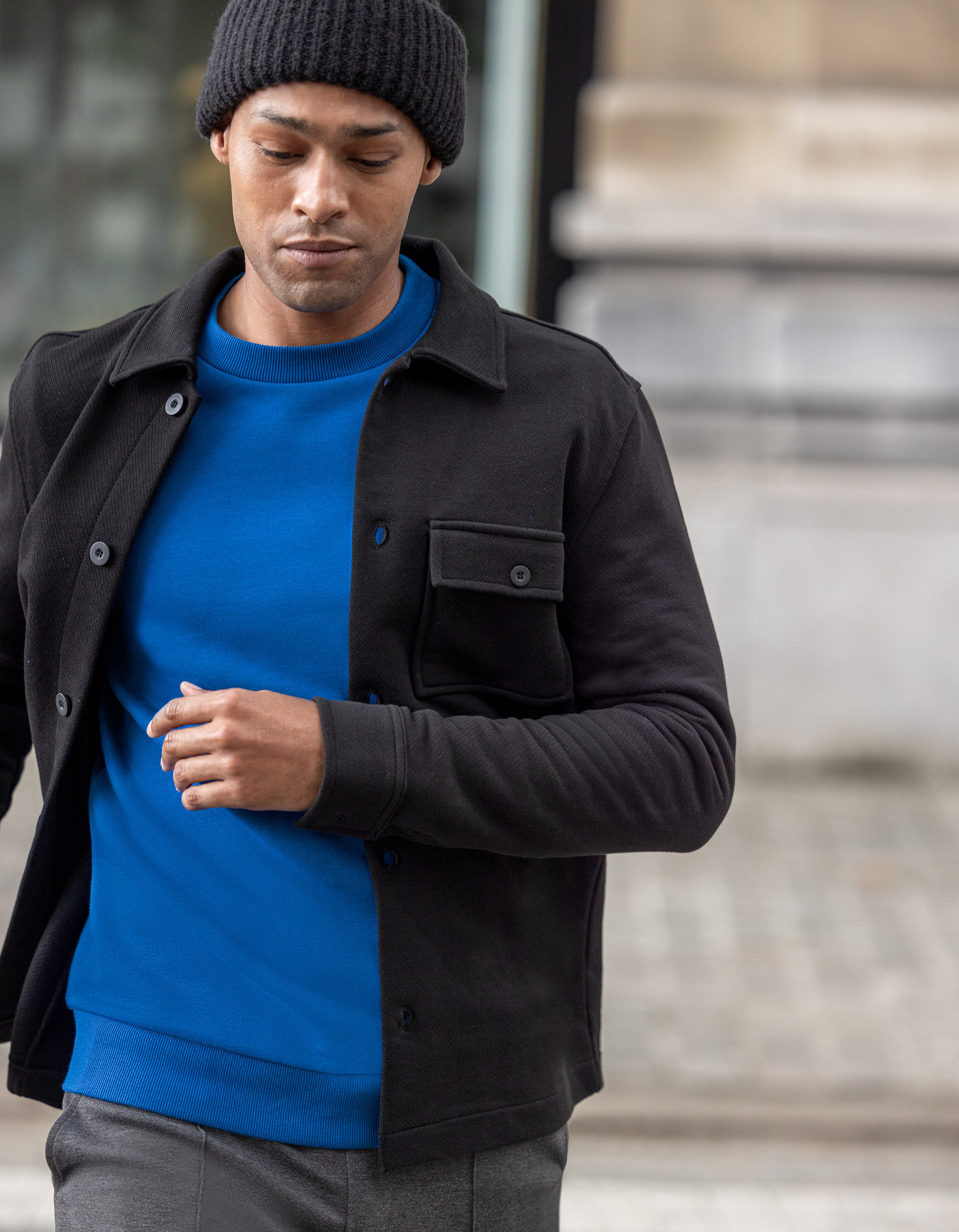 Overshirt Zwart SHOEBY MEN