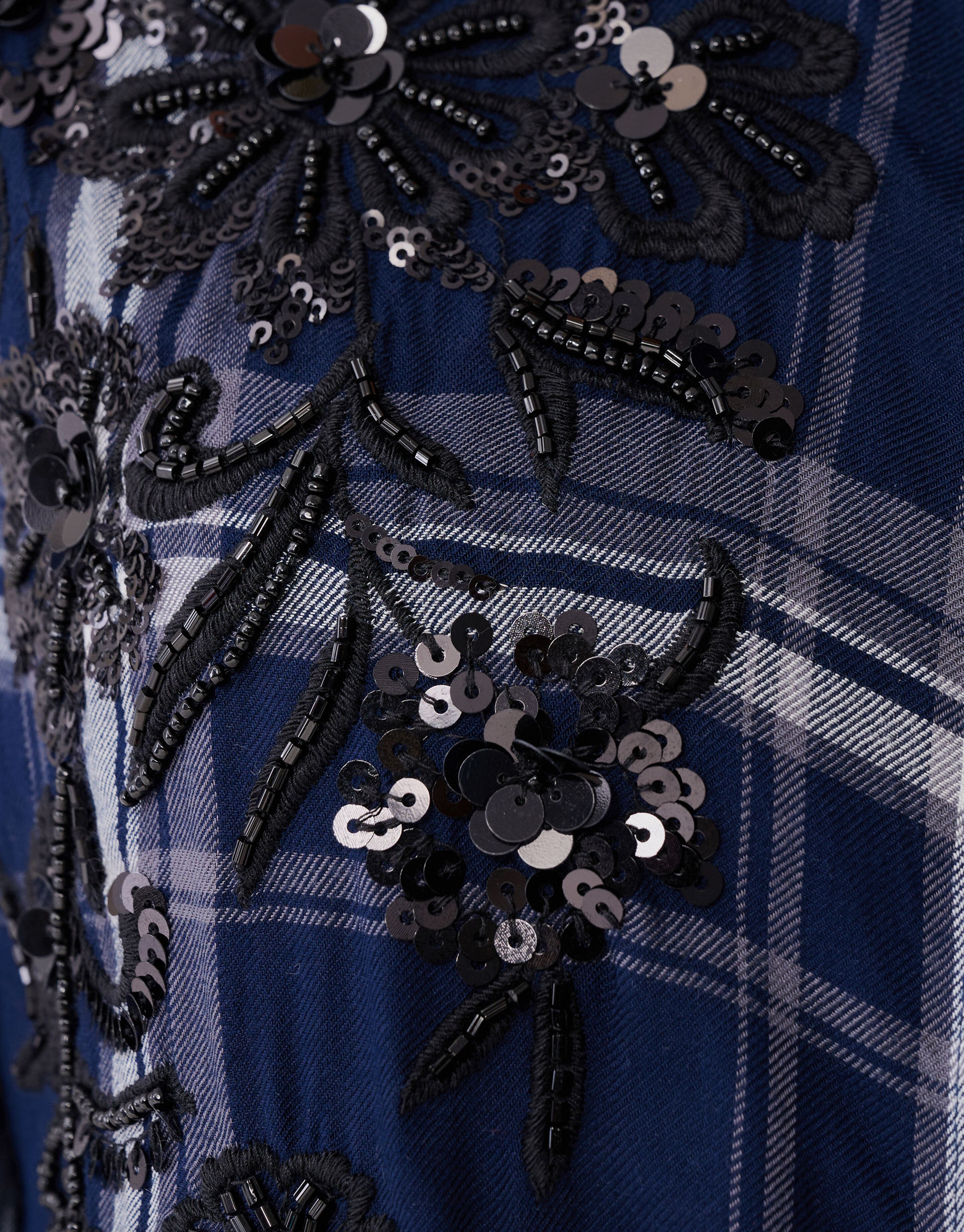 Ruiten Beads Blouse Donkerblauw By Mieke SHOEBY WOMEN