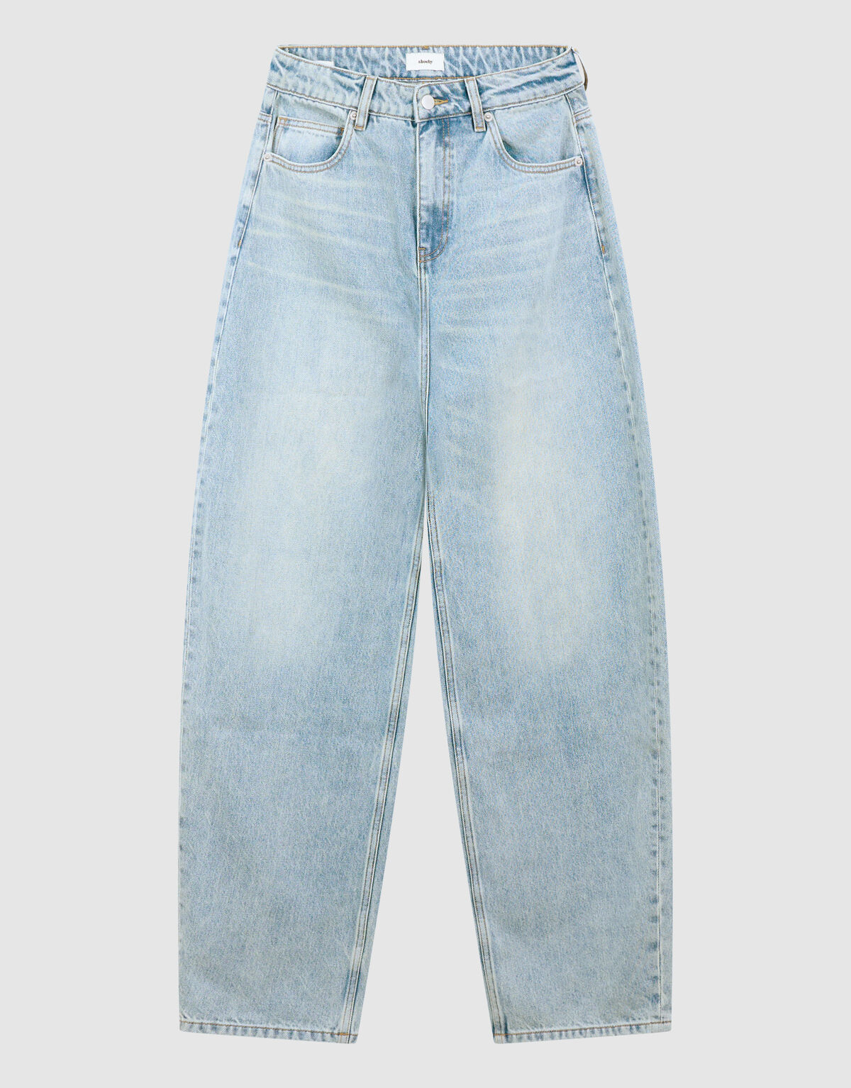 Heavy Barrel Fit Jeans Lichtblauw SHOEBY WOMEN