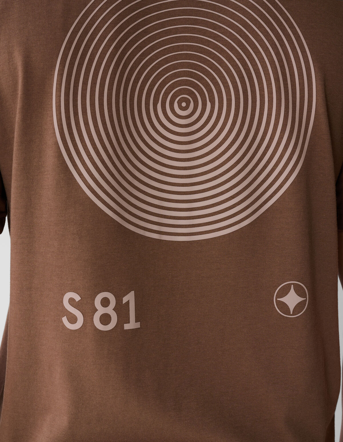 Logo Circle Artwork T-shirt Bruin SHOEBY MEN