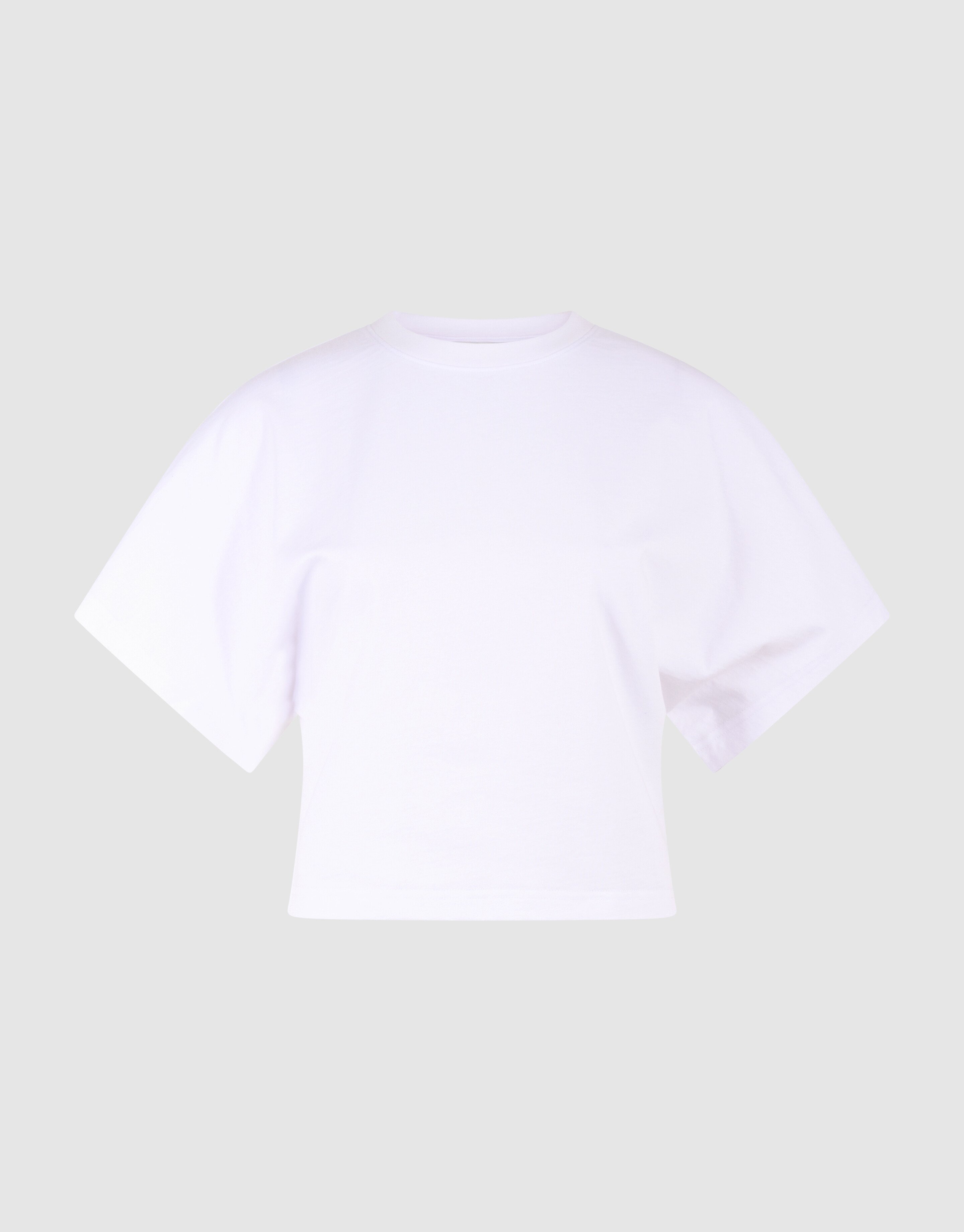Big Sleeve T-shirt Wit By Monica SHOEBY WOMEN