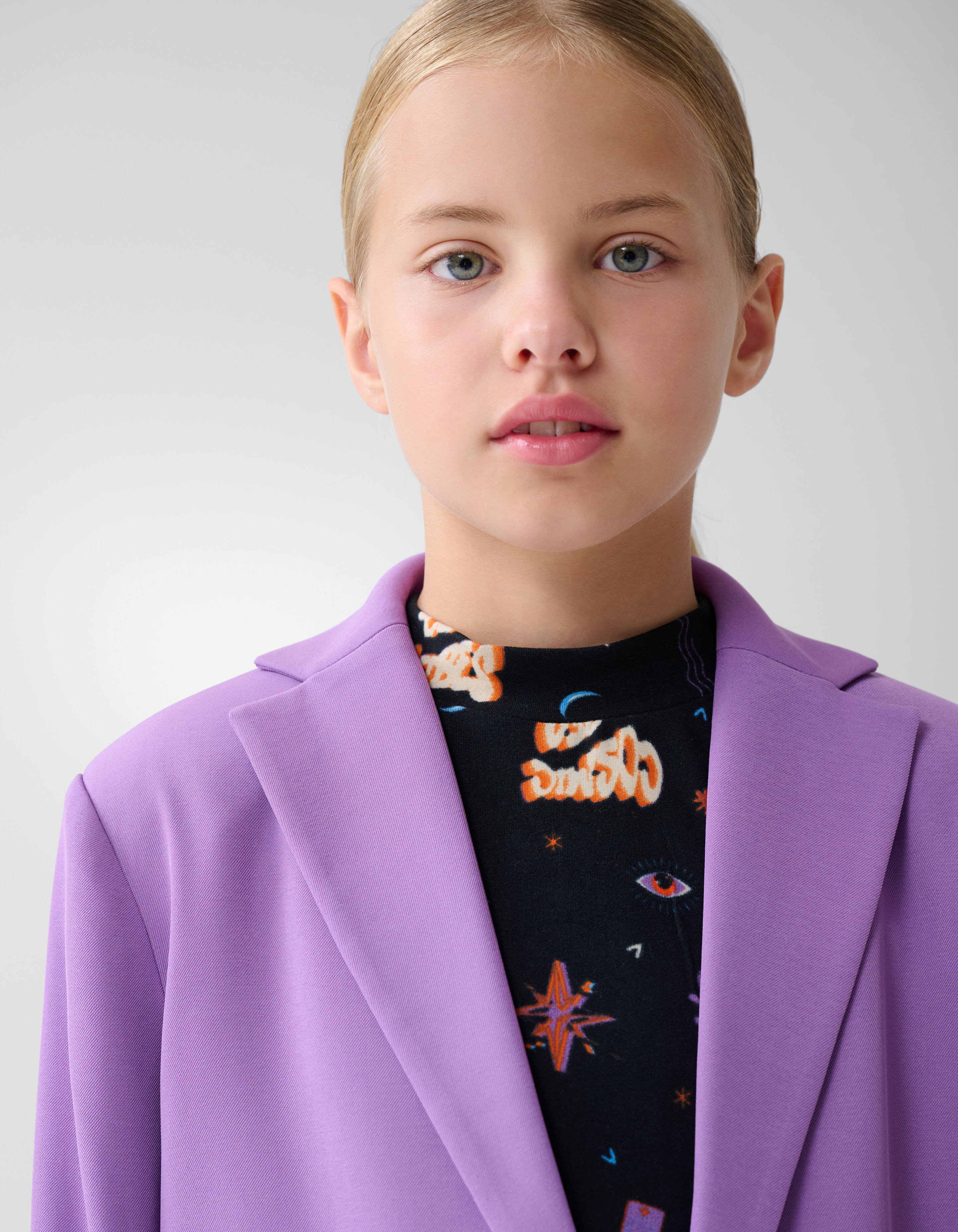 Basis Blazer Paars SHOEBY GIRLS