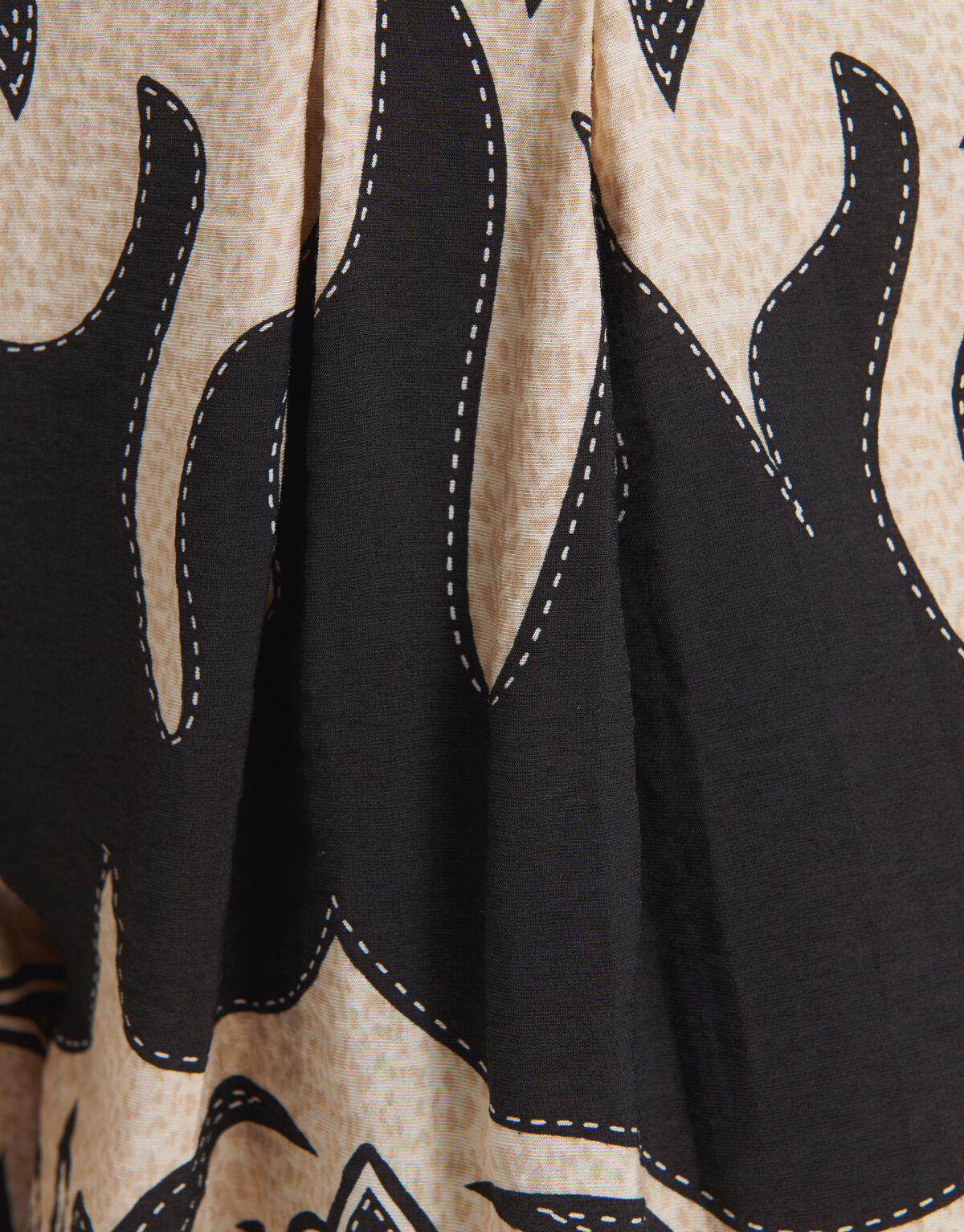 Artwork Short Zwart/Beige SHOEBY WOMEN