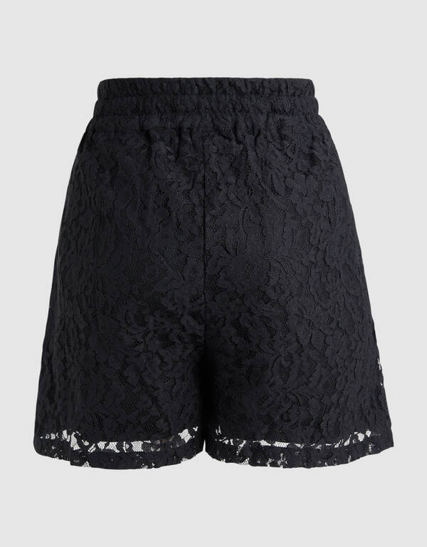 Kanten Short Zwart SHOEBY WOMEN