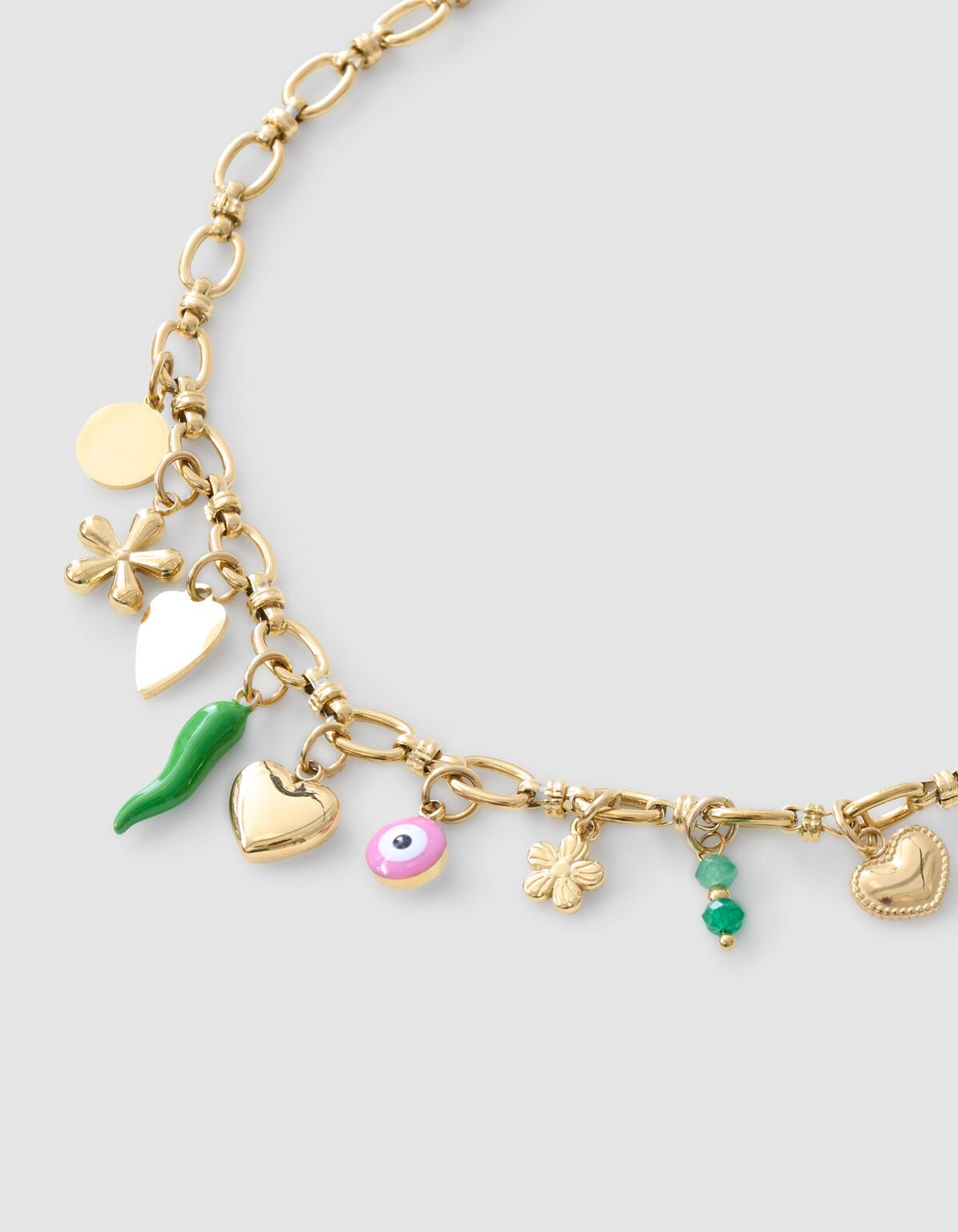 Vintage Charm Ketting Goud SHOEBY ACCESSOIRES