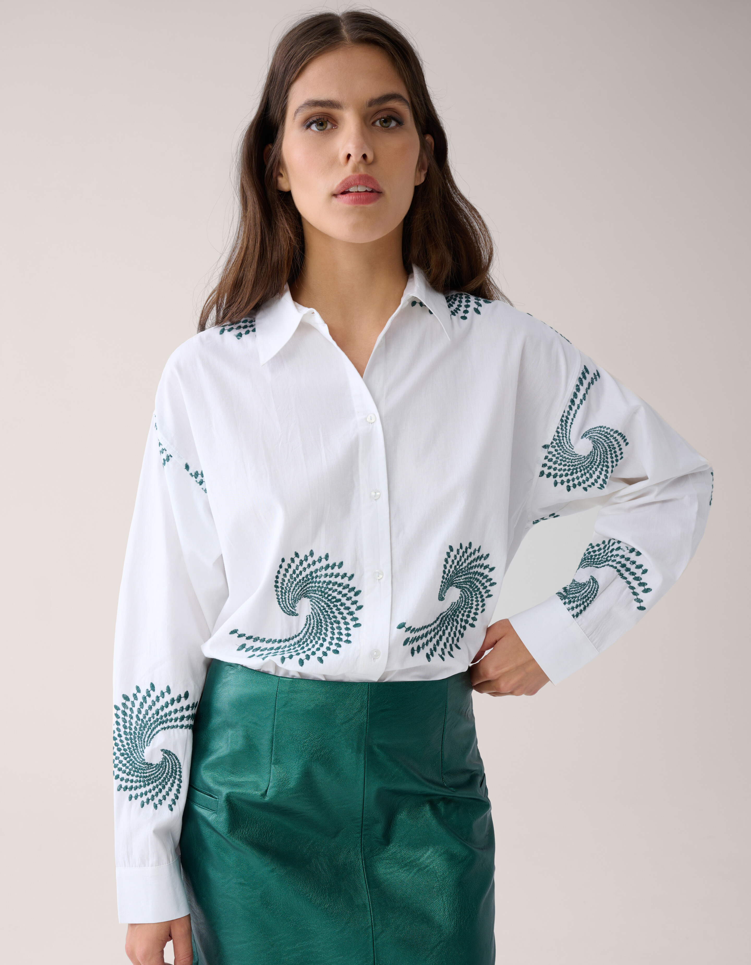 Embroided Blouse Wit By Mieke SHOEBY WOMEN