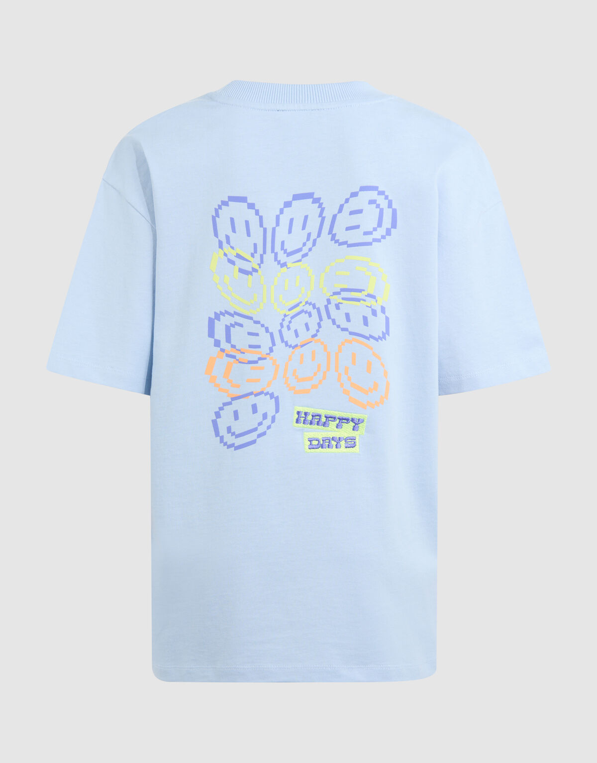 Sunny Days Artwork T-shirt Lichtblauw SHOEBY BOYS