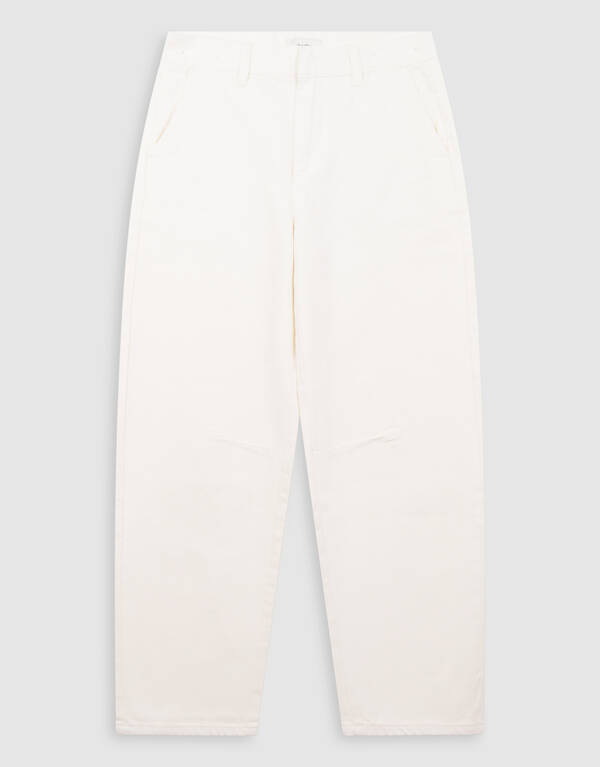 Barrel Fit Jeans Wit SHOEBY WOMEN