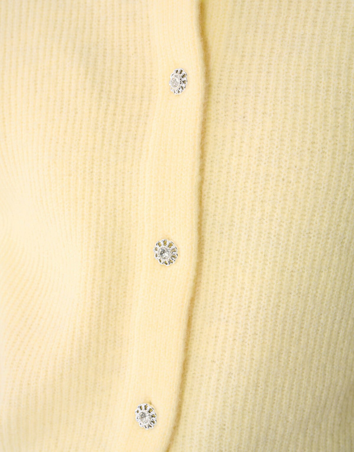 Korte Mouwen Vest Geel SHOEBY WOMEN