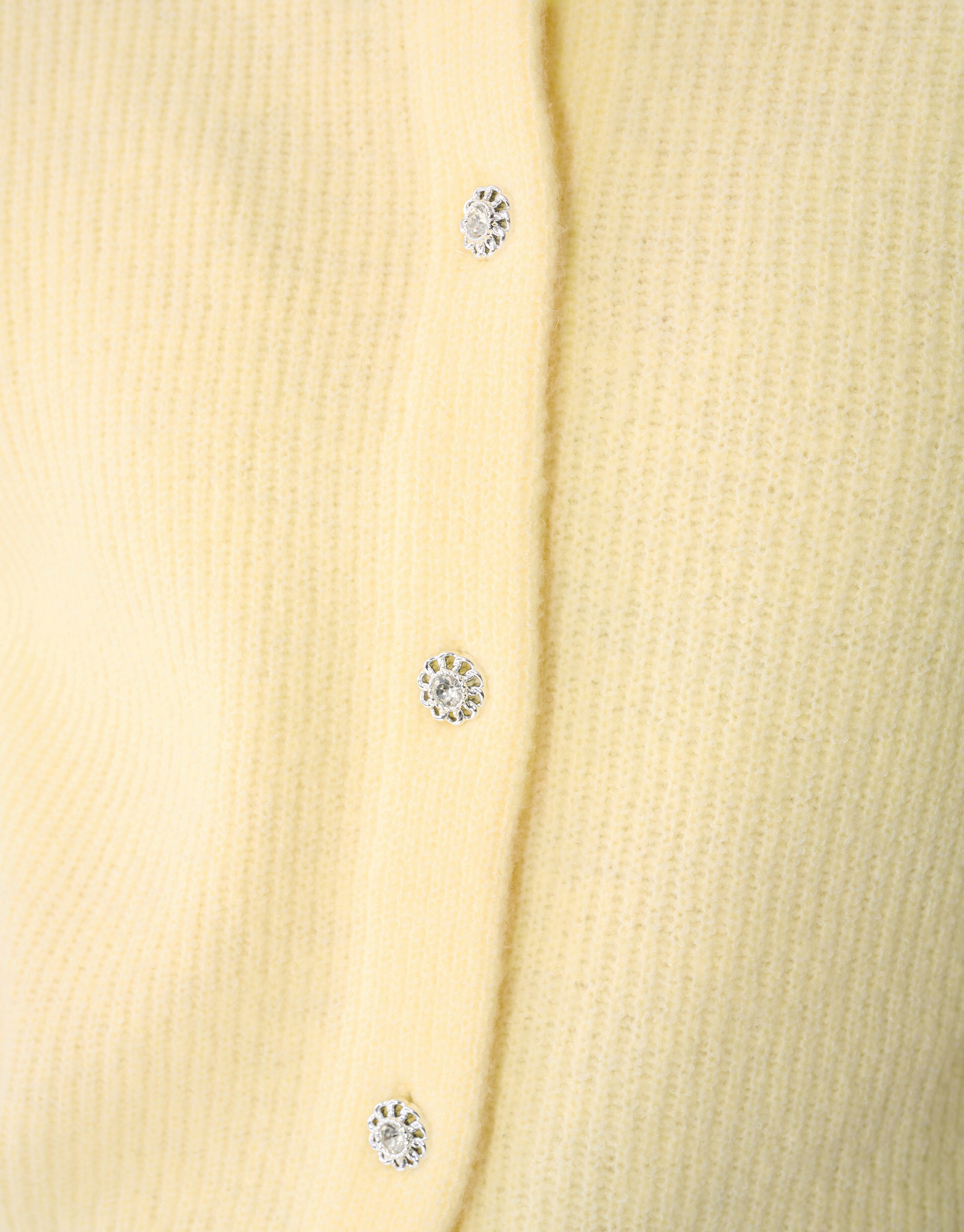 Korte Mouwen Vest Geel SHOEBY WOMEN