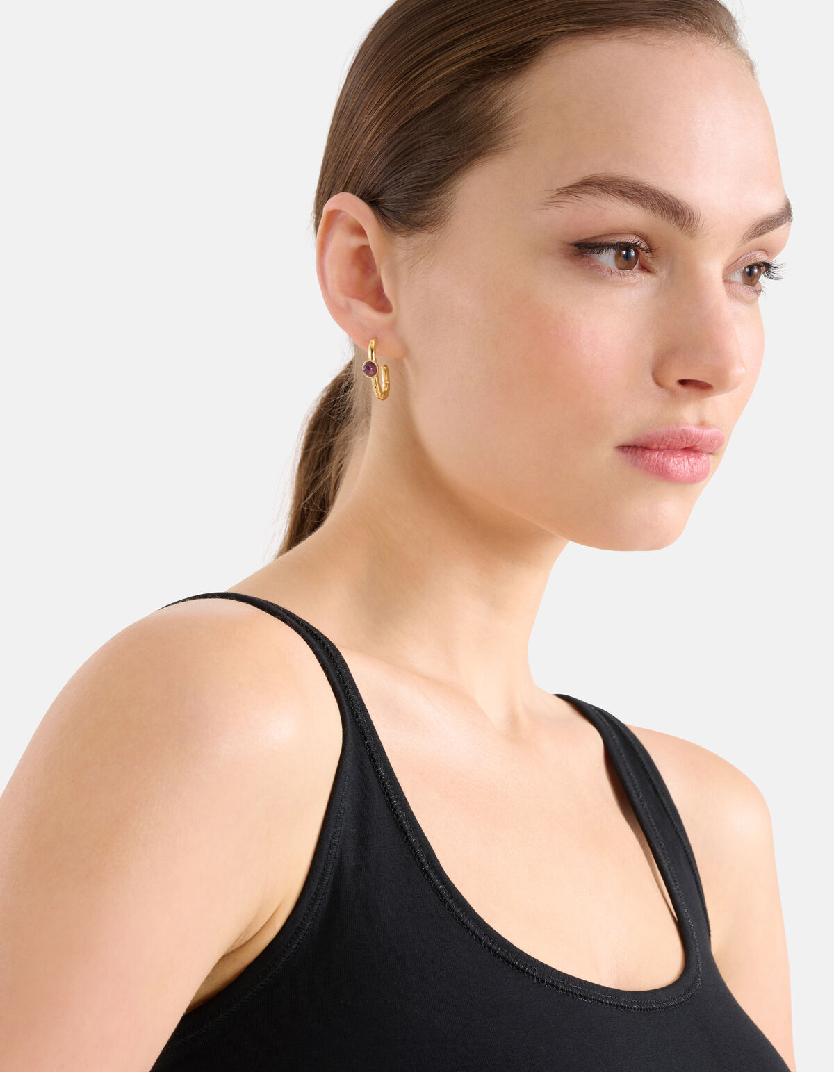 Ovale Hoops Oorbellen Goud SHOEBY ACCESSOIRES