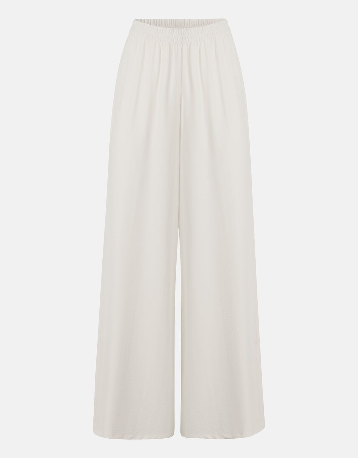 Loose Fit Broek Gebroken Wit SHOEBY WOMEN