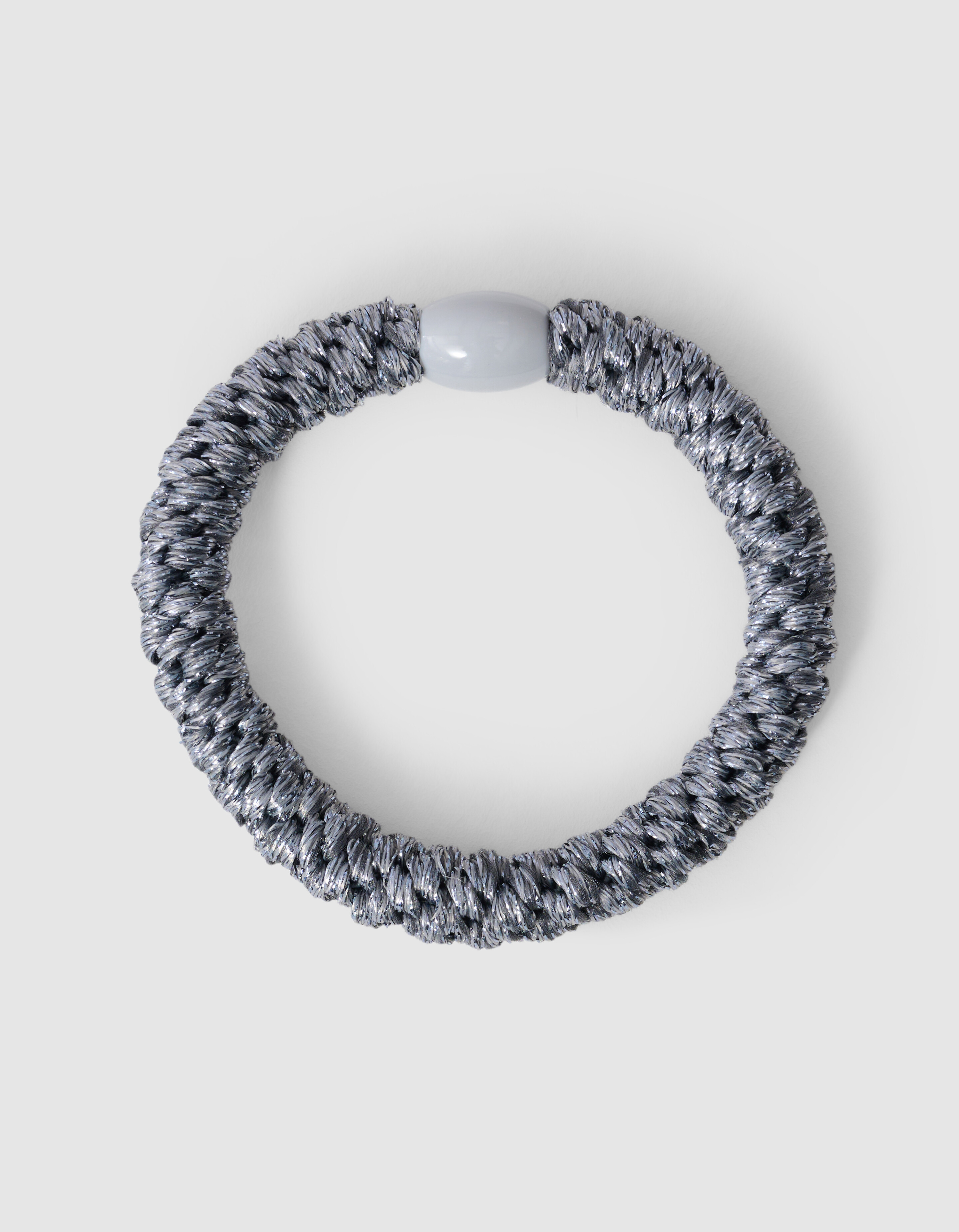 Lurex Haarelastiek Zilver SHOEBY ACCESSOIRES