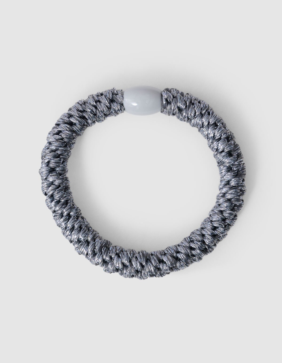 Lurex Haarelastiek Zilver SHOEBY ACCESSOIRES