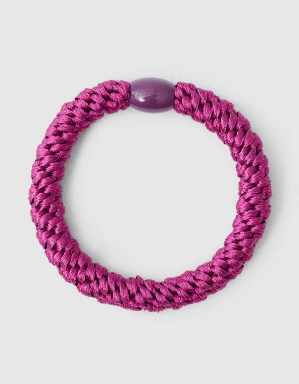 Lurex Haarelastiek Donkerpaars SHOEBY ACCESSOIRES