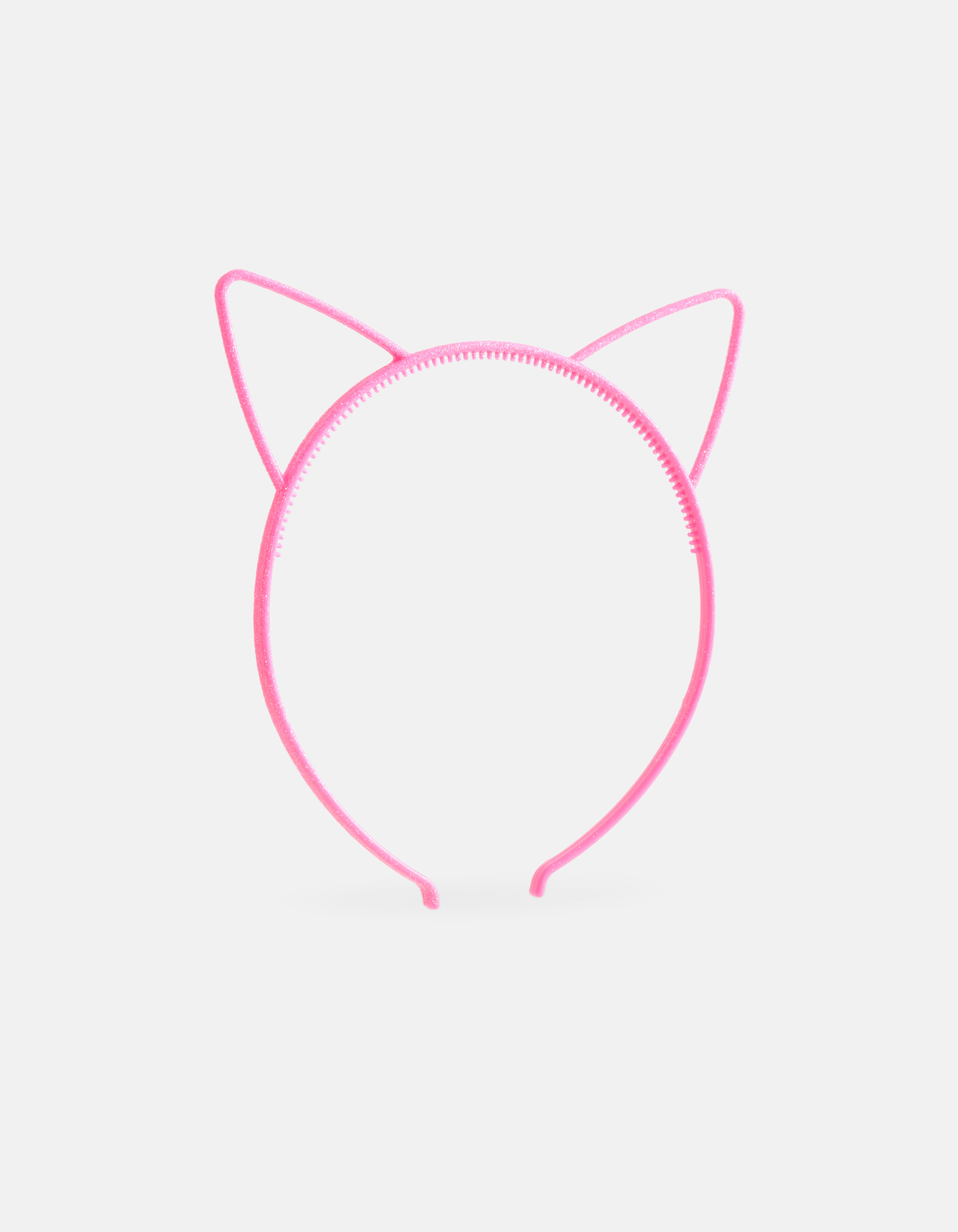 Glitter Katten Haarband Roze SHOEBY ACCESSOIRES