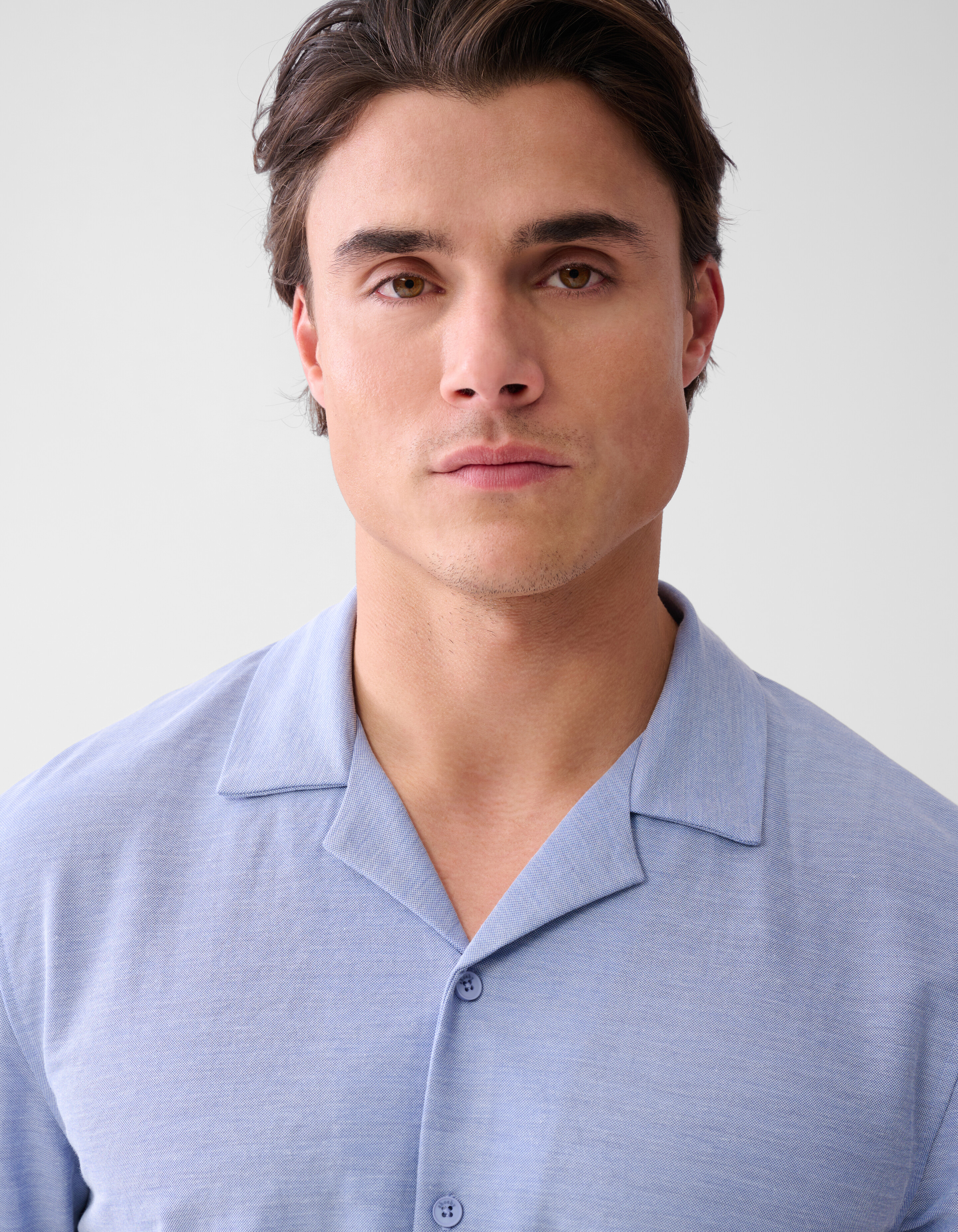 Pique Shirt Blauw SHOEBY MEN