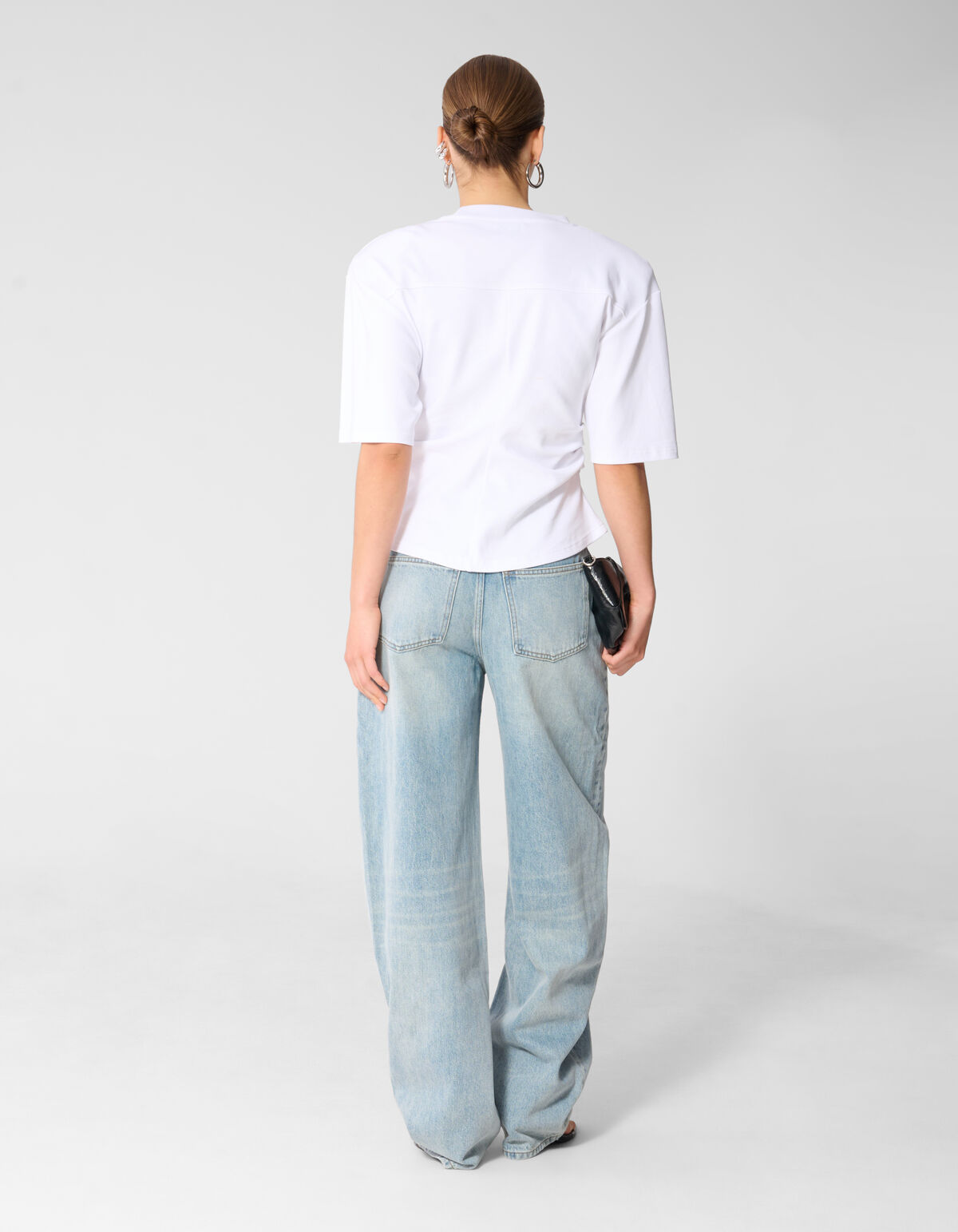 Heavy Barrel Fit Jeans Lichtblauw SHOEBY WOMEN