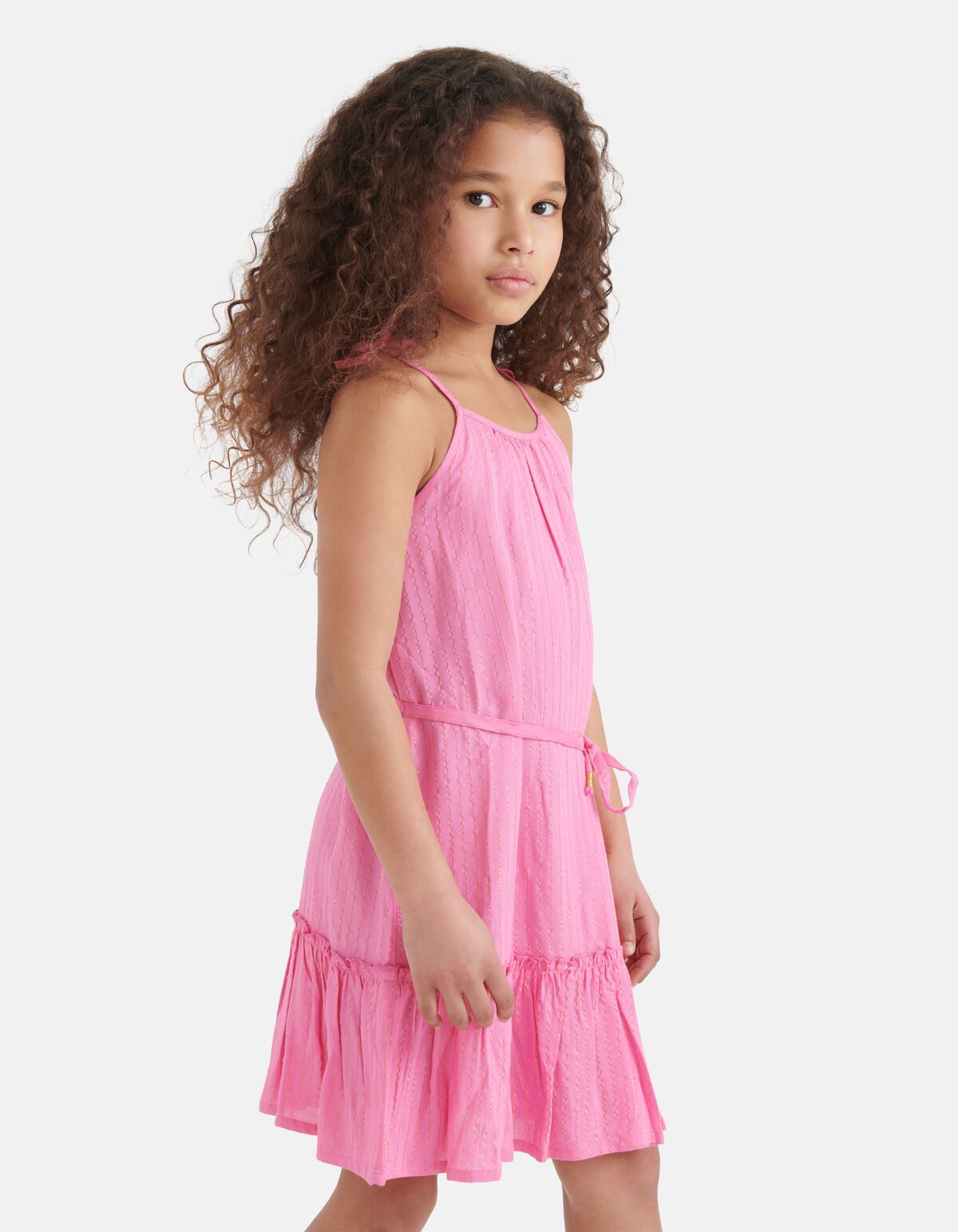 Lurex Jurk Roze SHOEBY GIRLS