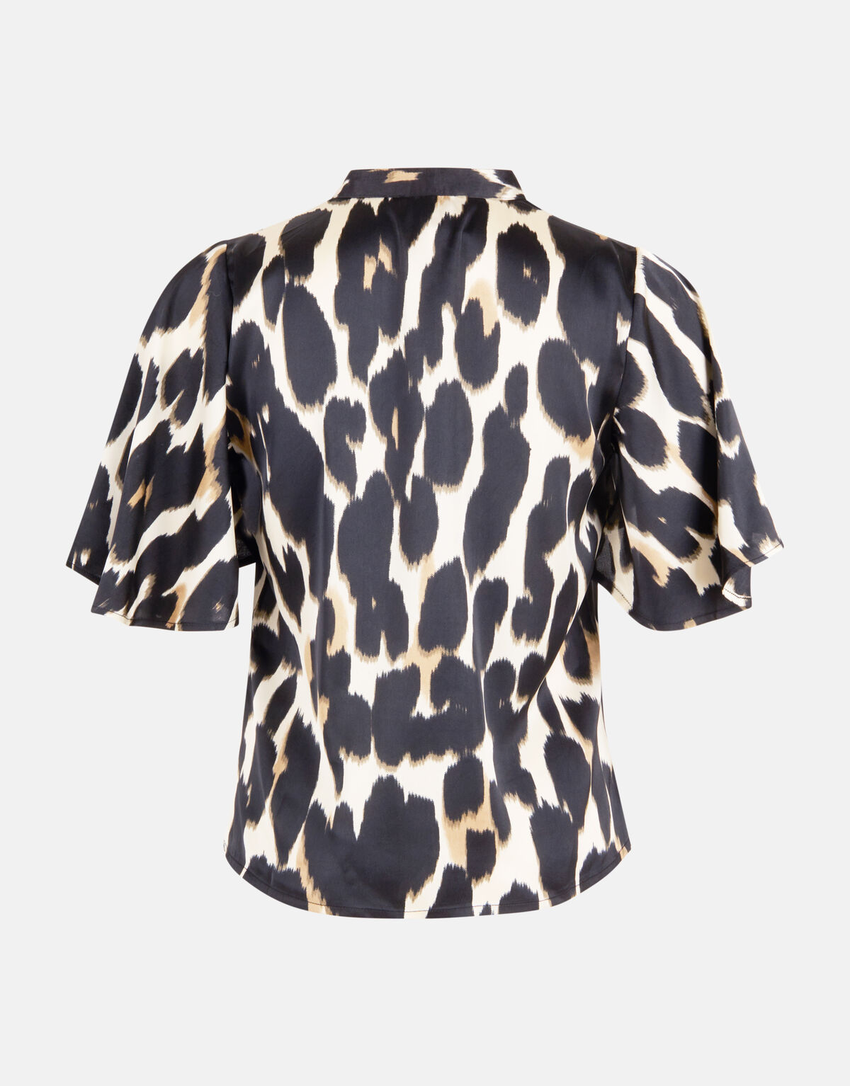 Leopard Top Gebroken Wit SHOEBY WOMEN