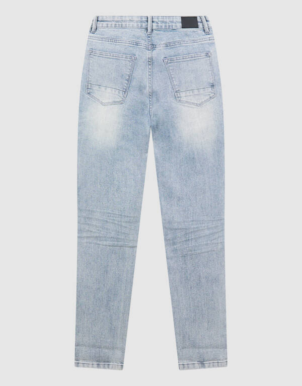 Tapered Fit Jeans Grijs SHOEBY BOYS