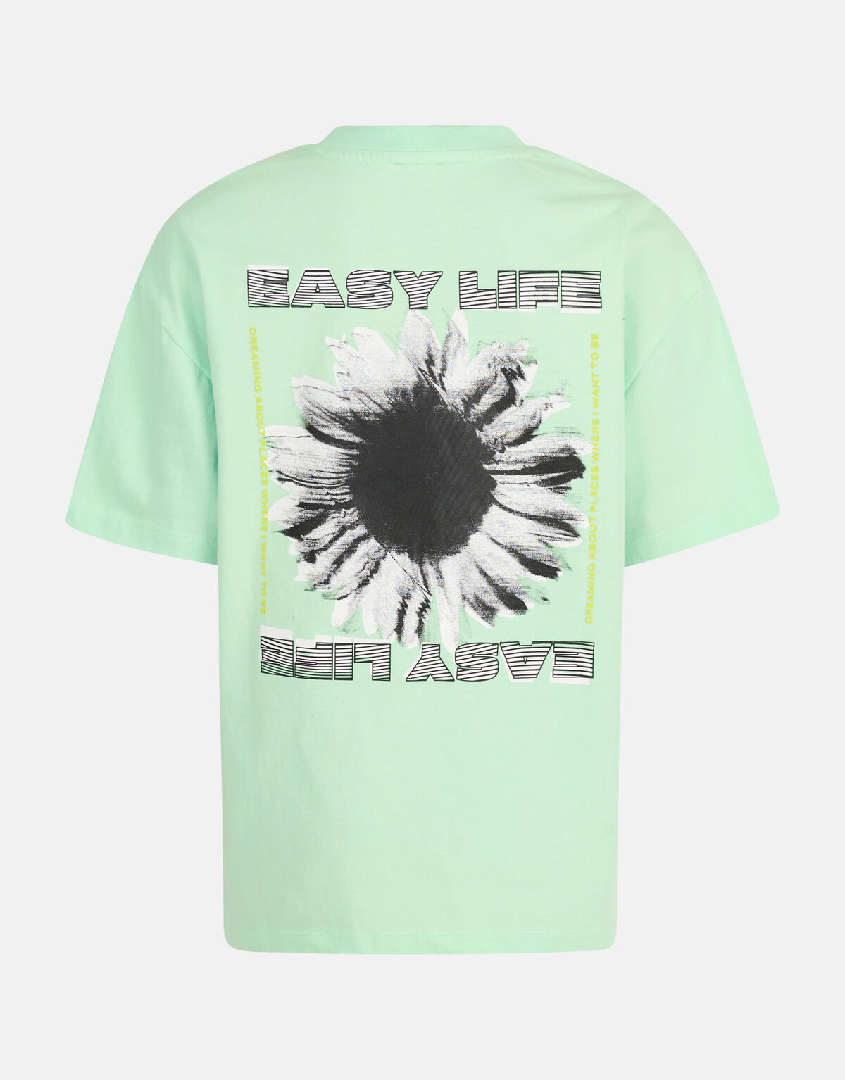 Artwork T-shirt Lichtgroen SHOEBY BOYS