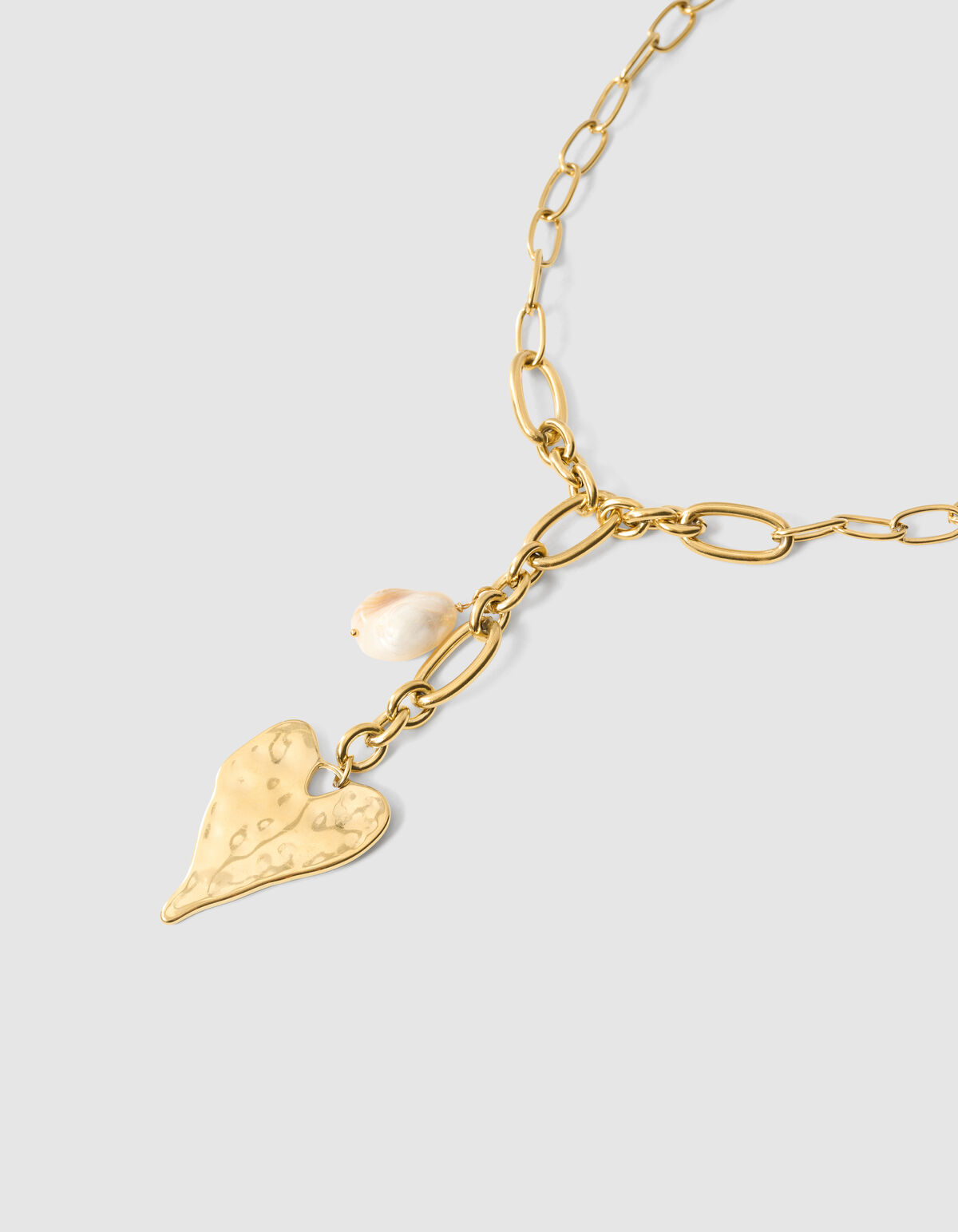 Long Charm Ketting Goud SHOEBY ACCESSOIRES
