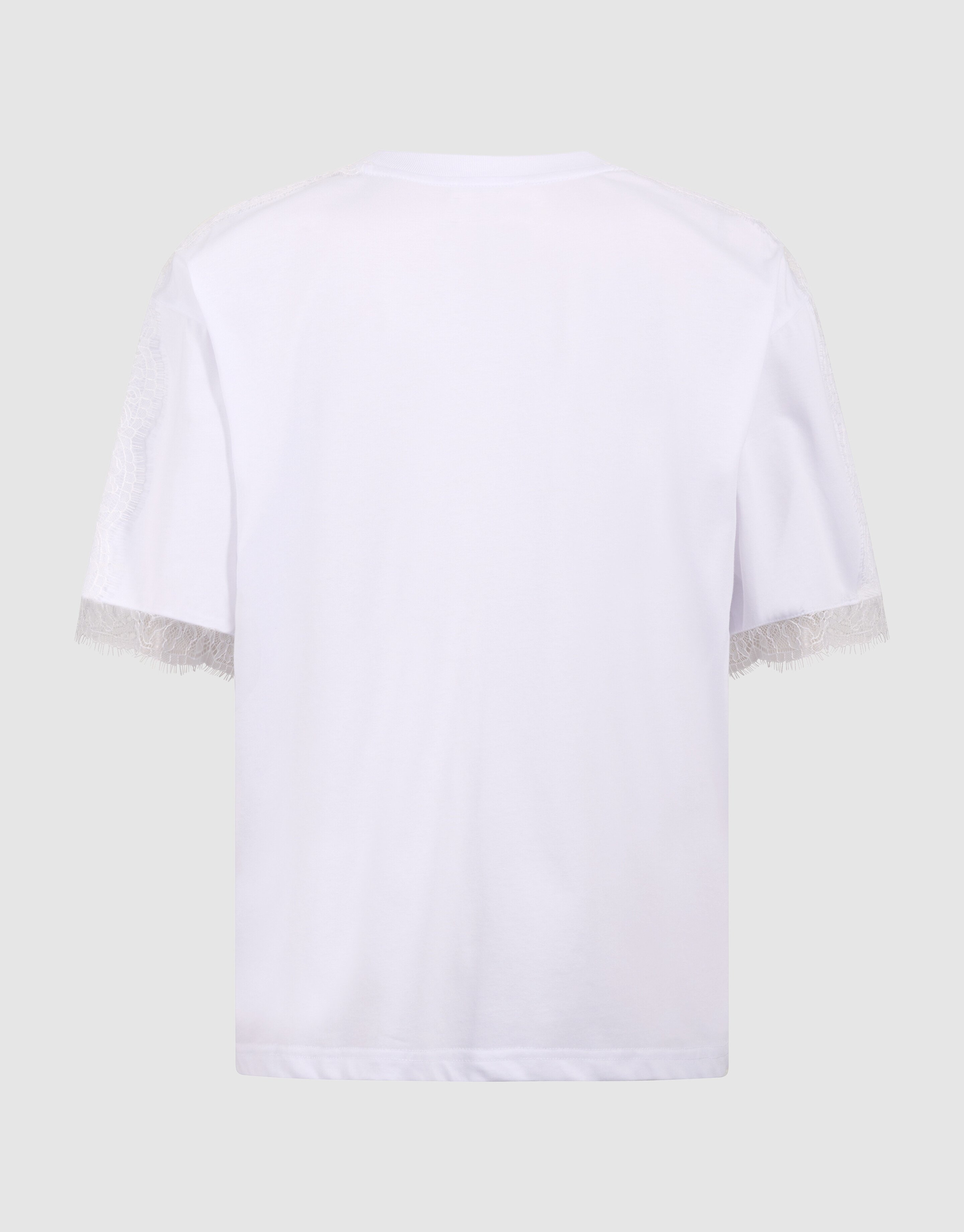 Kanten T-shirt Wit SHOEBY WOMEN