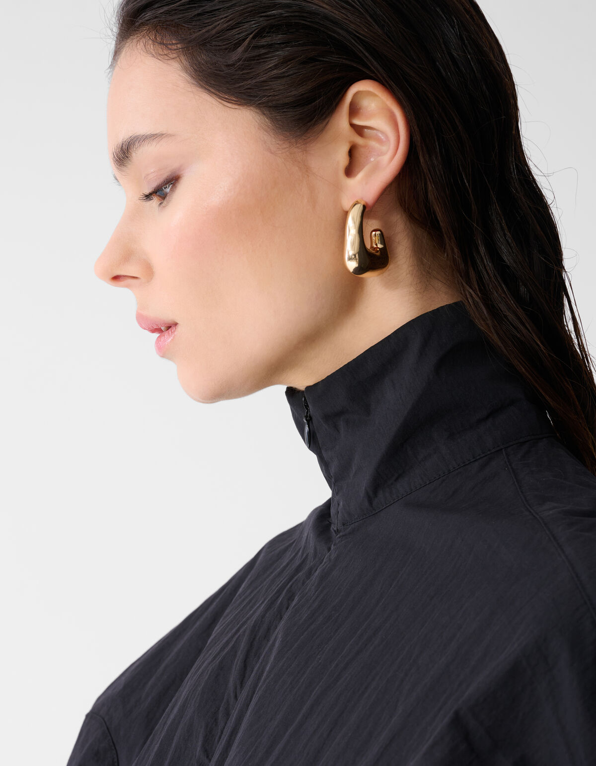 Bulky Hoop Oorbellen Goud SHOEBY ACCESSOIRES