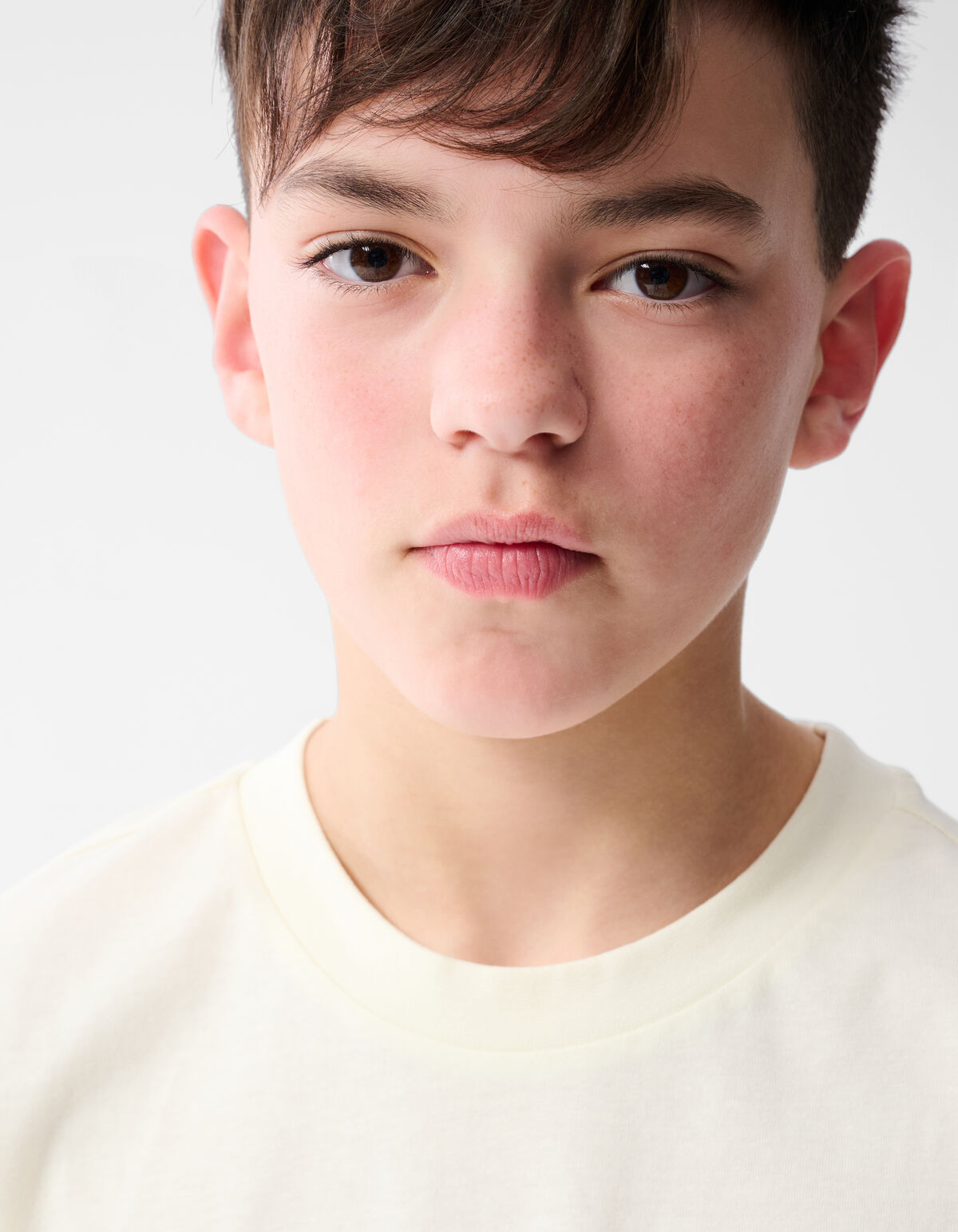 Chill Out Artwork T-shirt Gebroken Wit SHOEBY BOYS