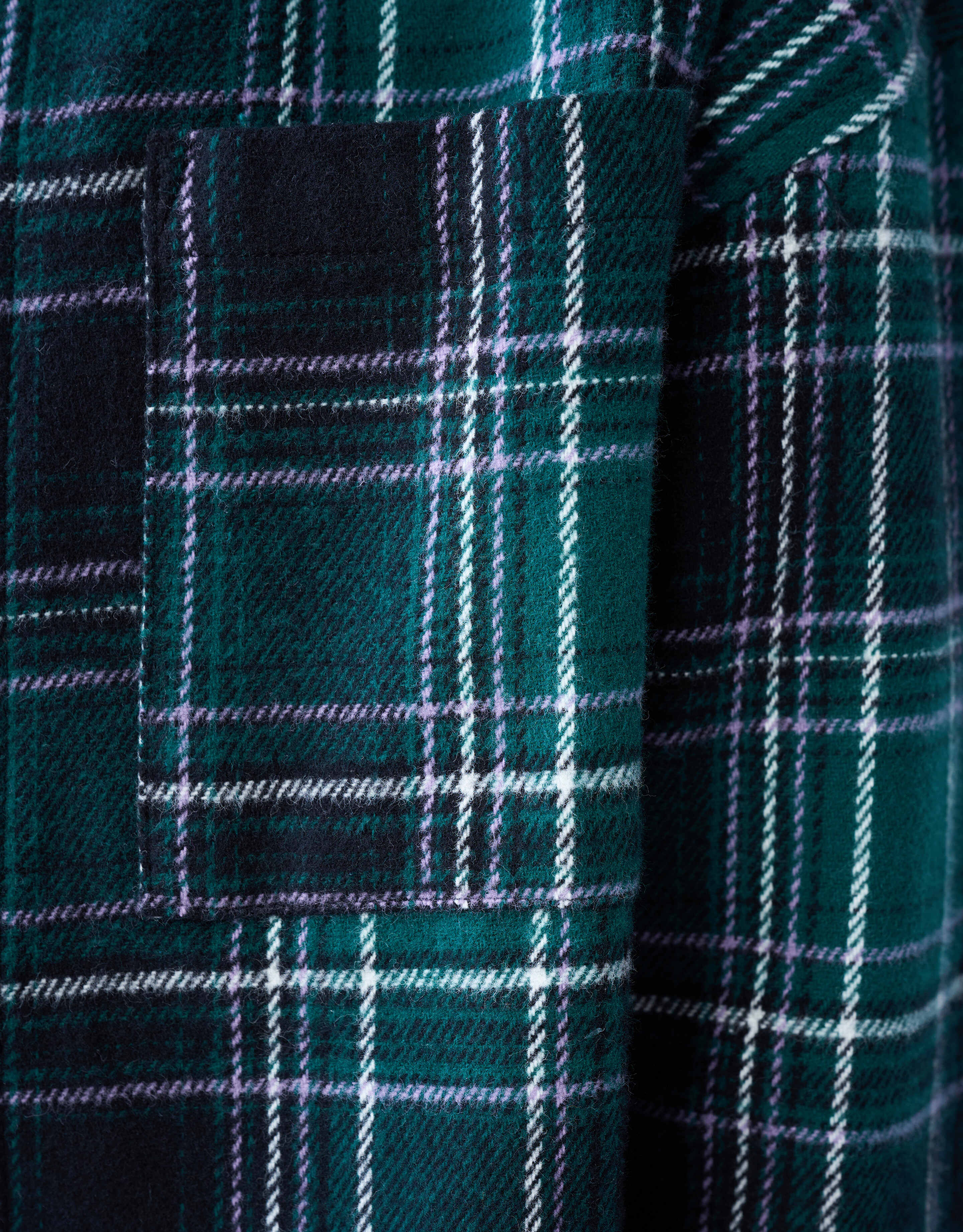 Ruiten Overshirt Groen SHOEBY BOYS