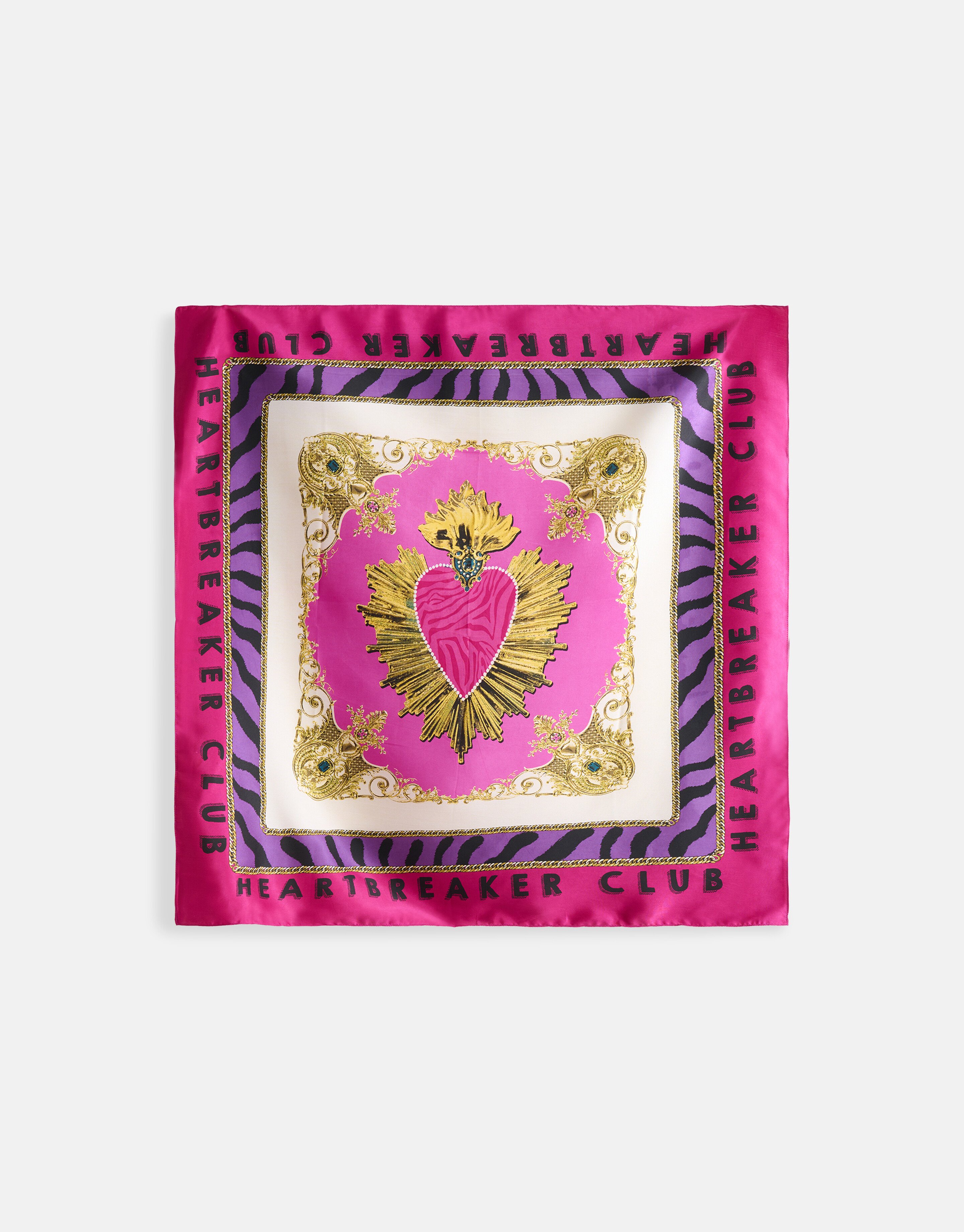 Hartjes Sjaal Roze By Lizzy SHOEBY ACCESSOIRES
