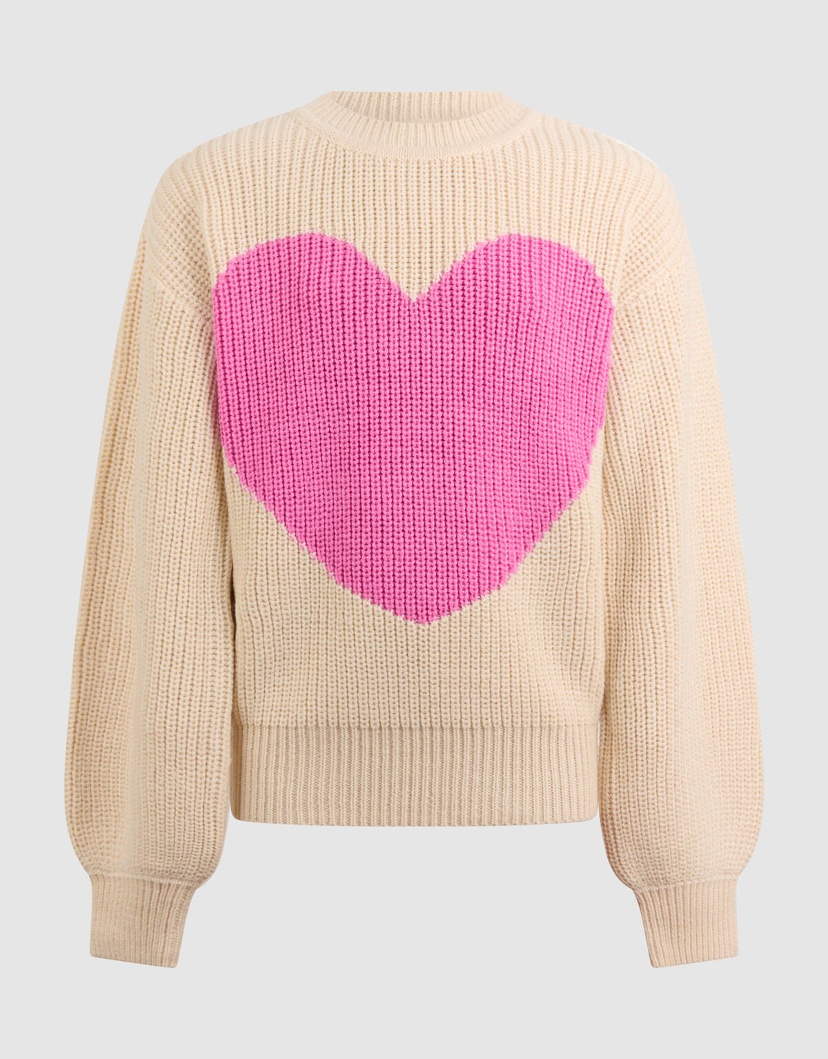 Big Heart Trui Zand SHOEBY GIRLS