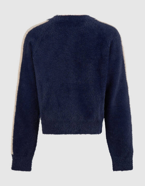 Hairy Sporty Vest Donkerblauw SHOEBY GIRLS