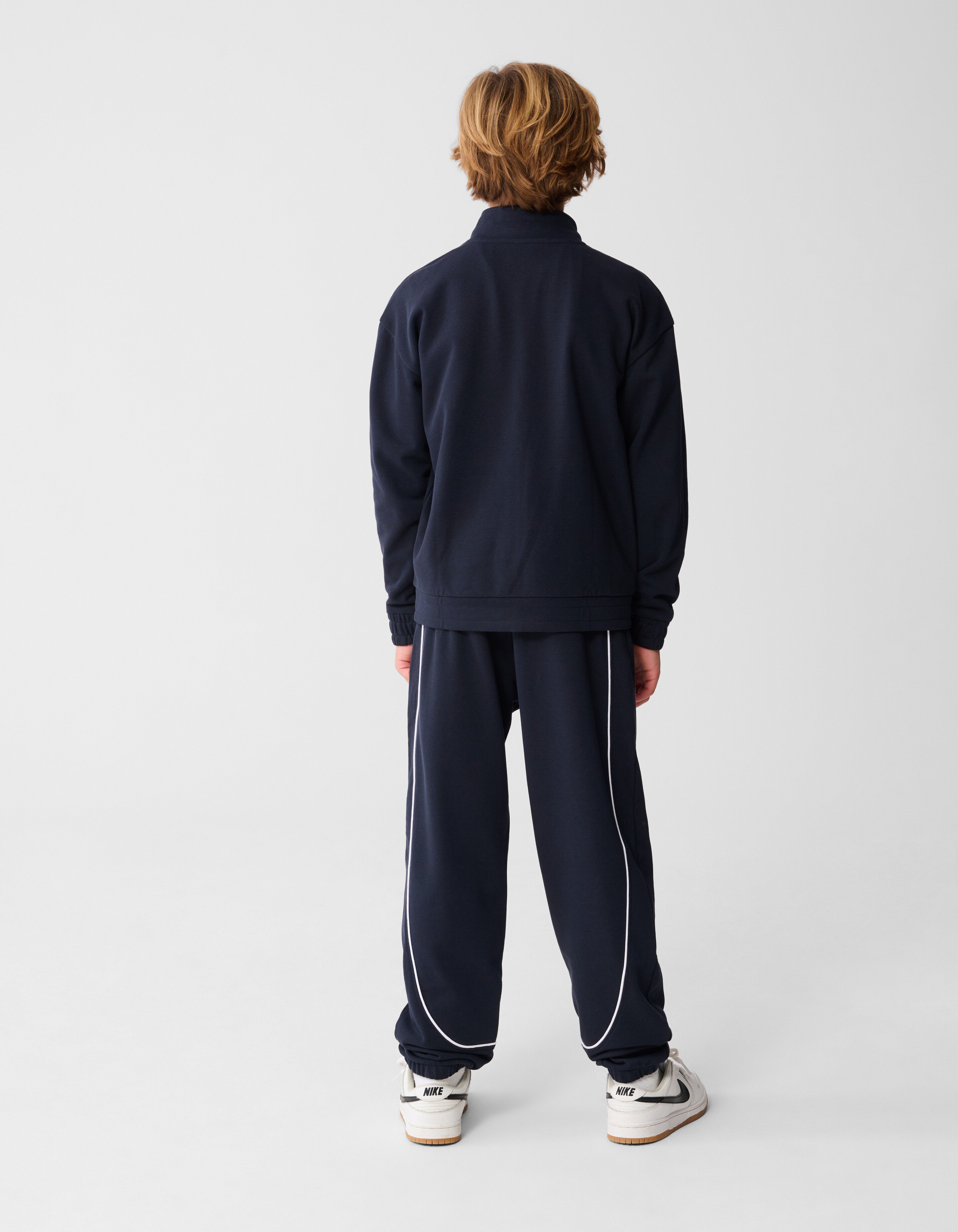 Soft Zip Jack Donkerblauw SHOEBY BOYS